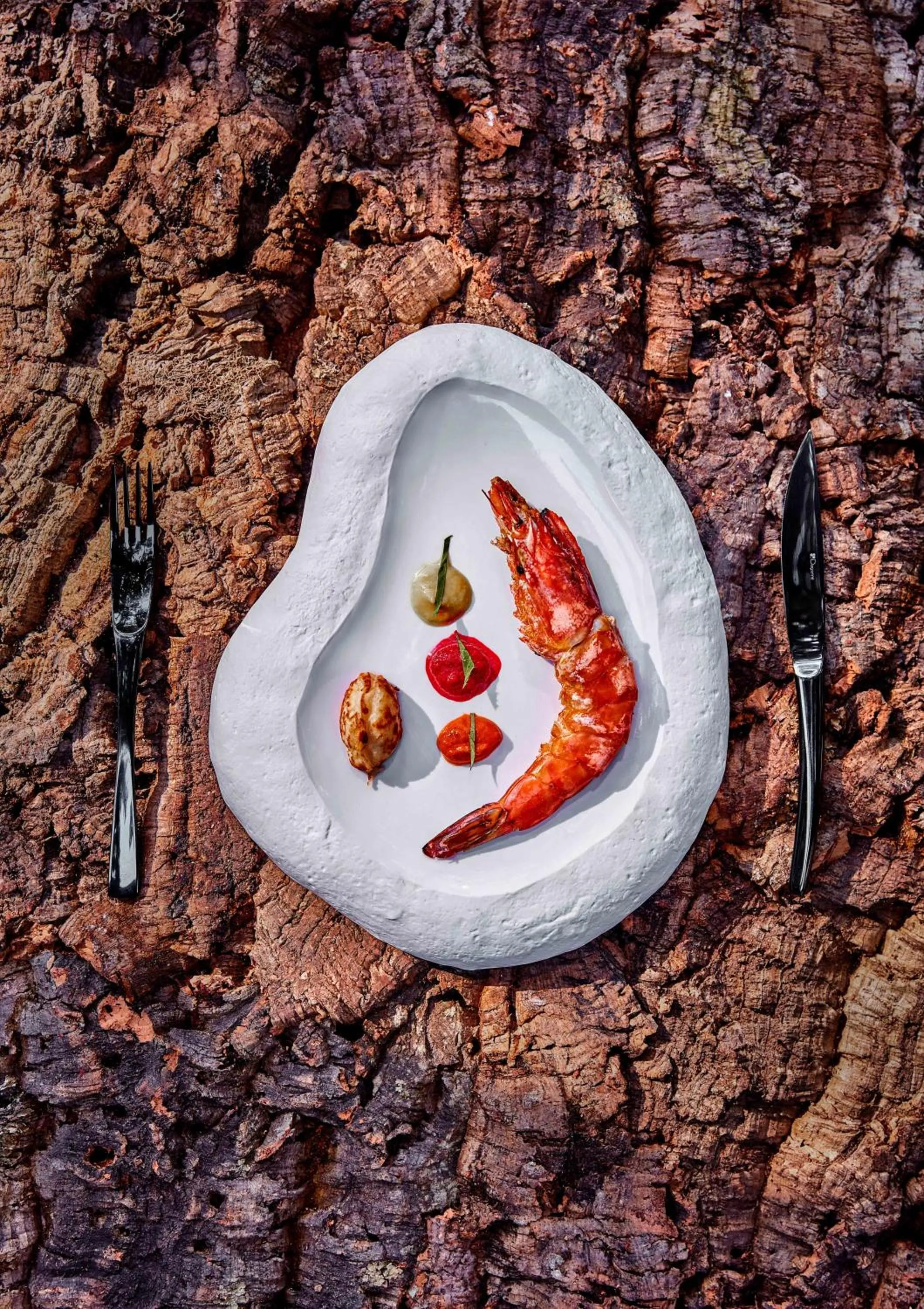 Food close-up in Taj Exotica Resort & Spa, Andamans