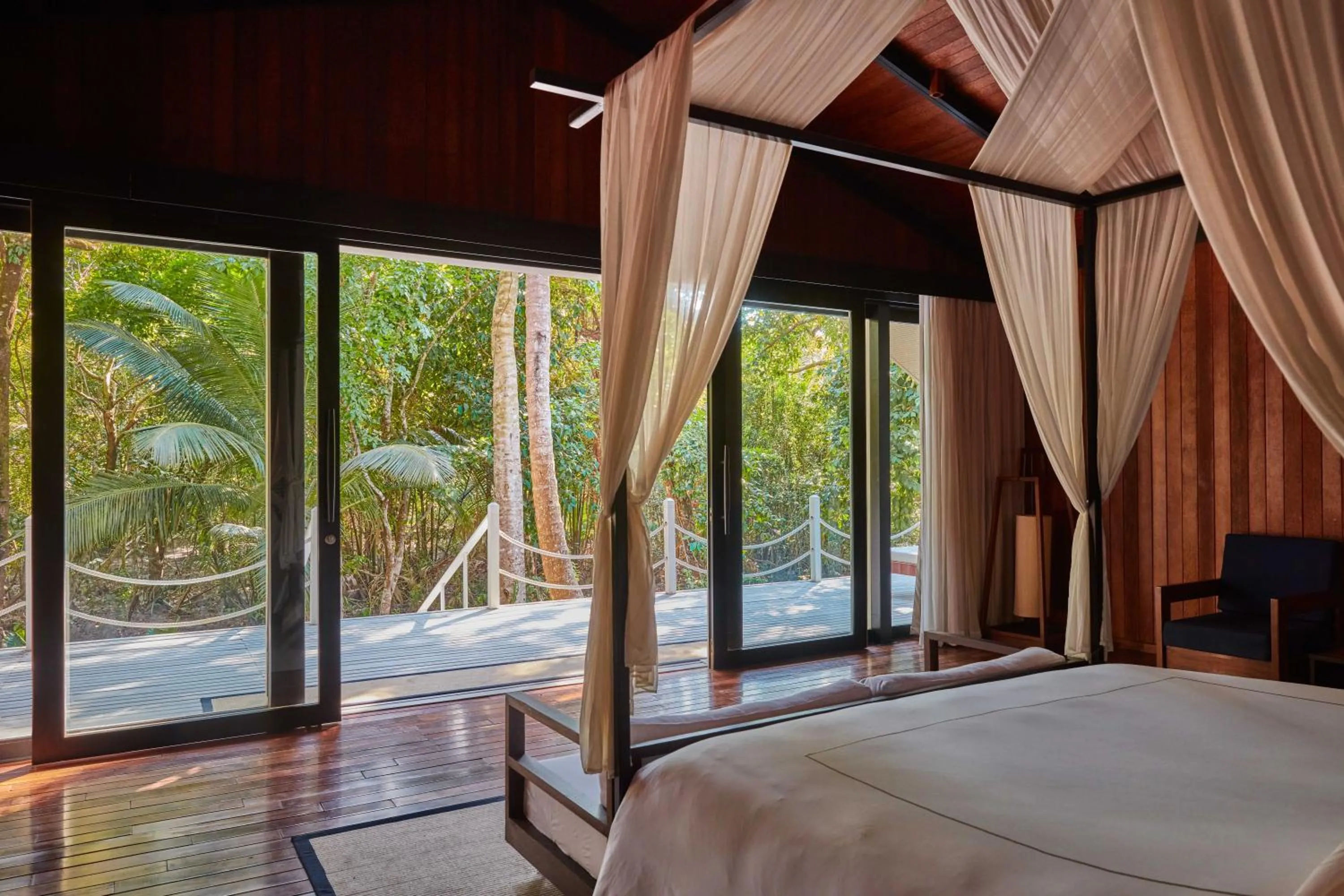 Natural landscape, Bed in Taj Exotica Resort & Spa, Andamans