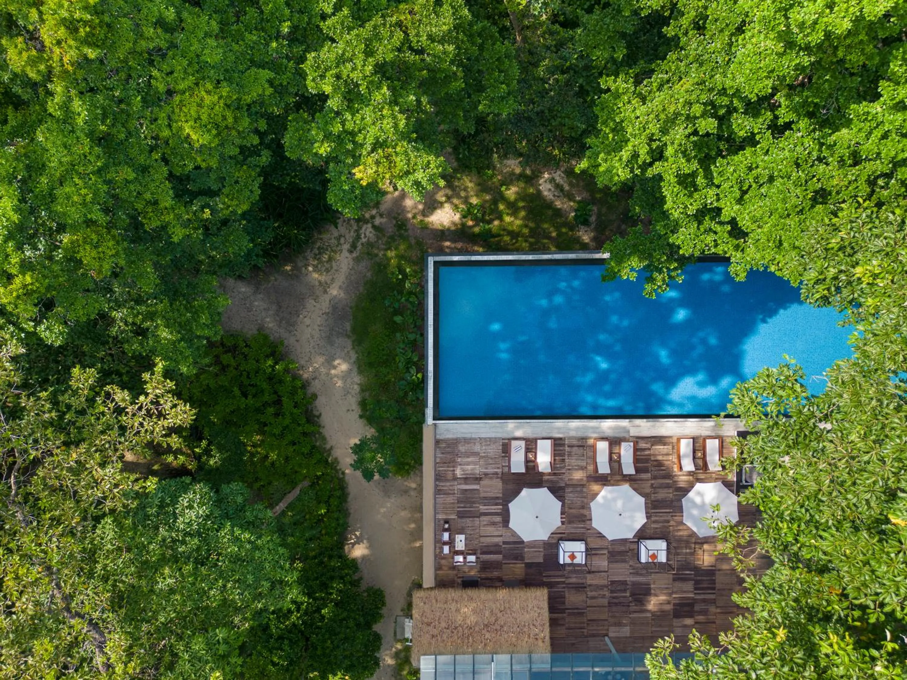 Bird's eye view in Taj Exotica Resort & Spa, Andamans
