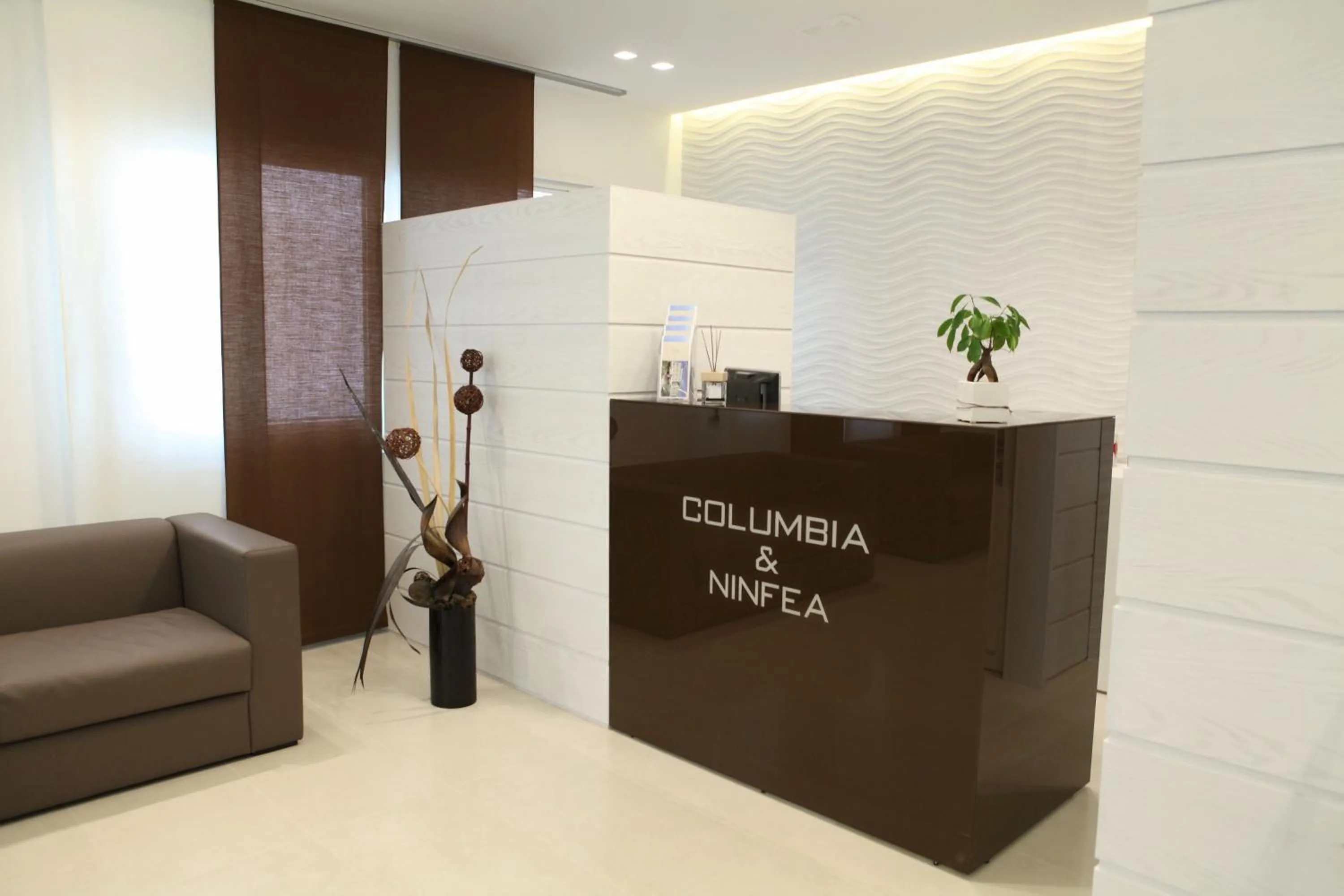 Lobby or reception in Hotel Columbia & Ninfea