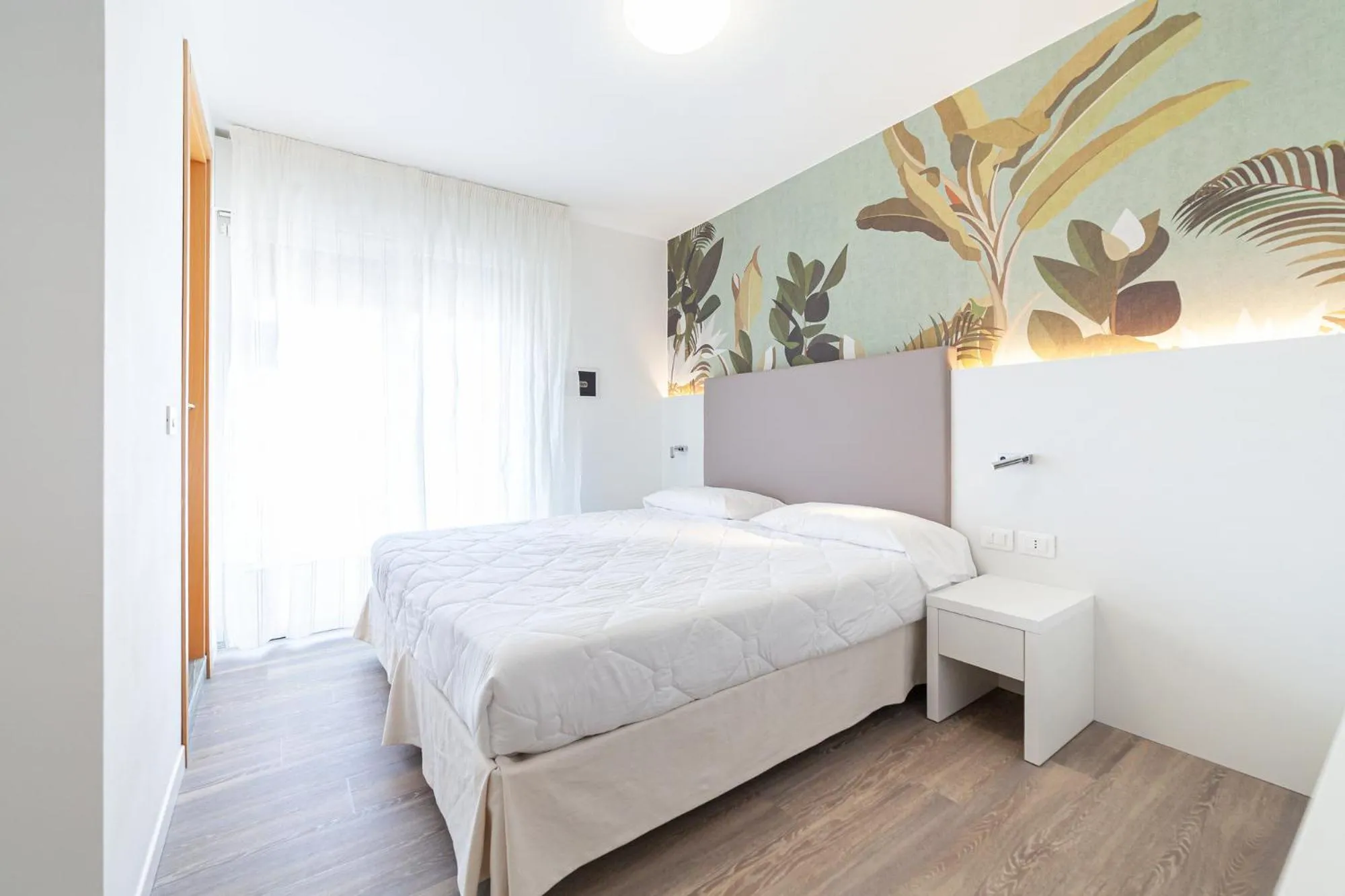 Bedroom, Bed in Hotel Columbia & Ninfea