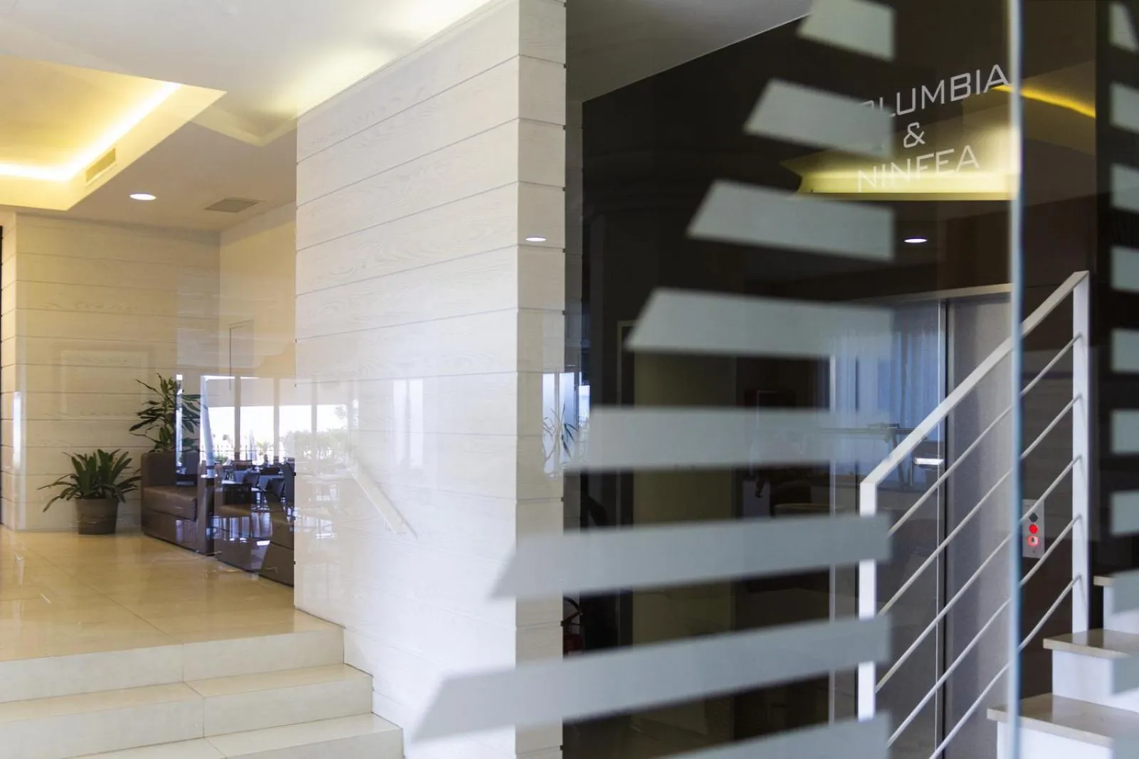 Lobby or reception in Hotel Columbia & Ninfea