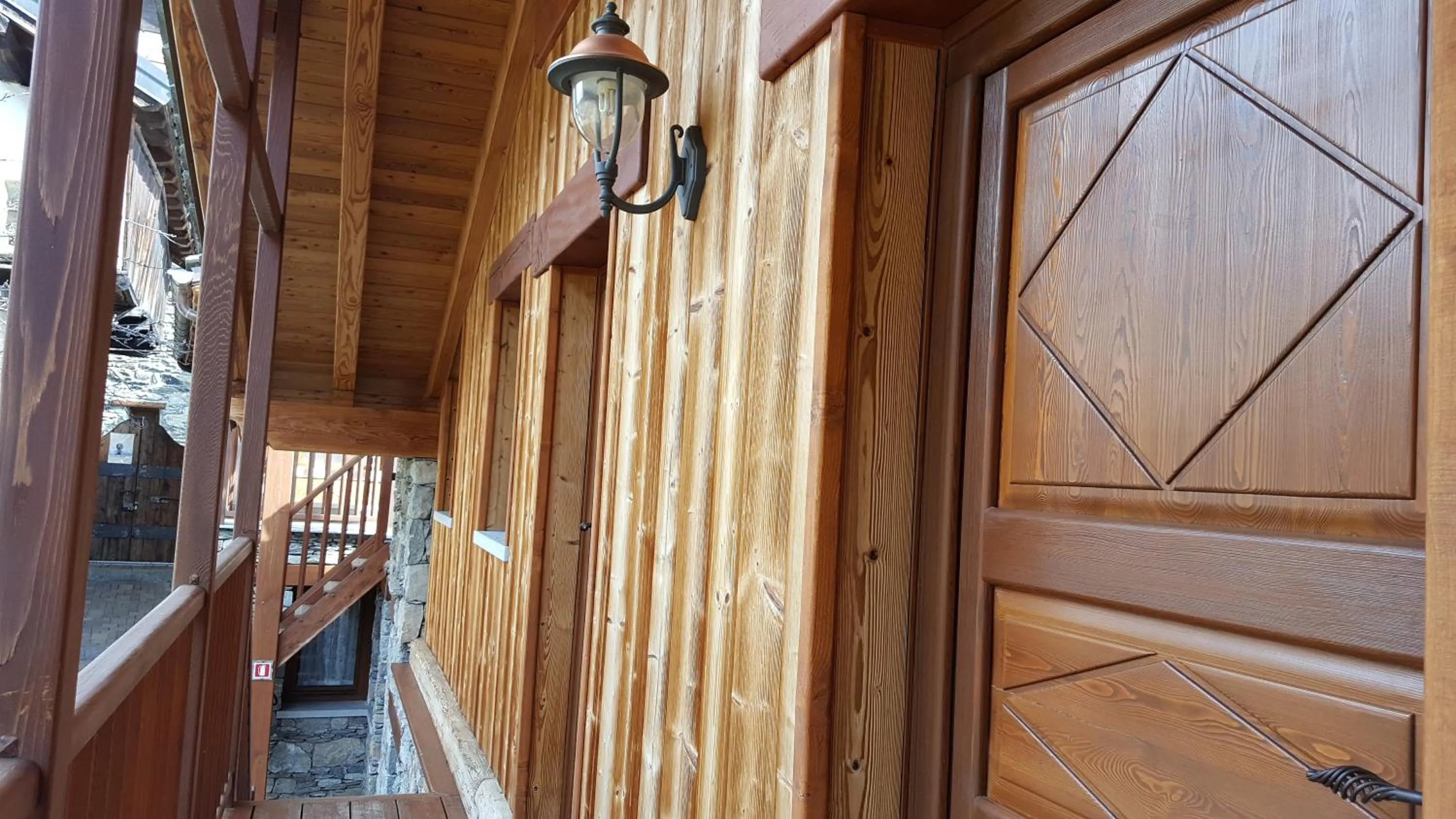 Property building in Eco Chalet Maison Dominique