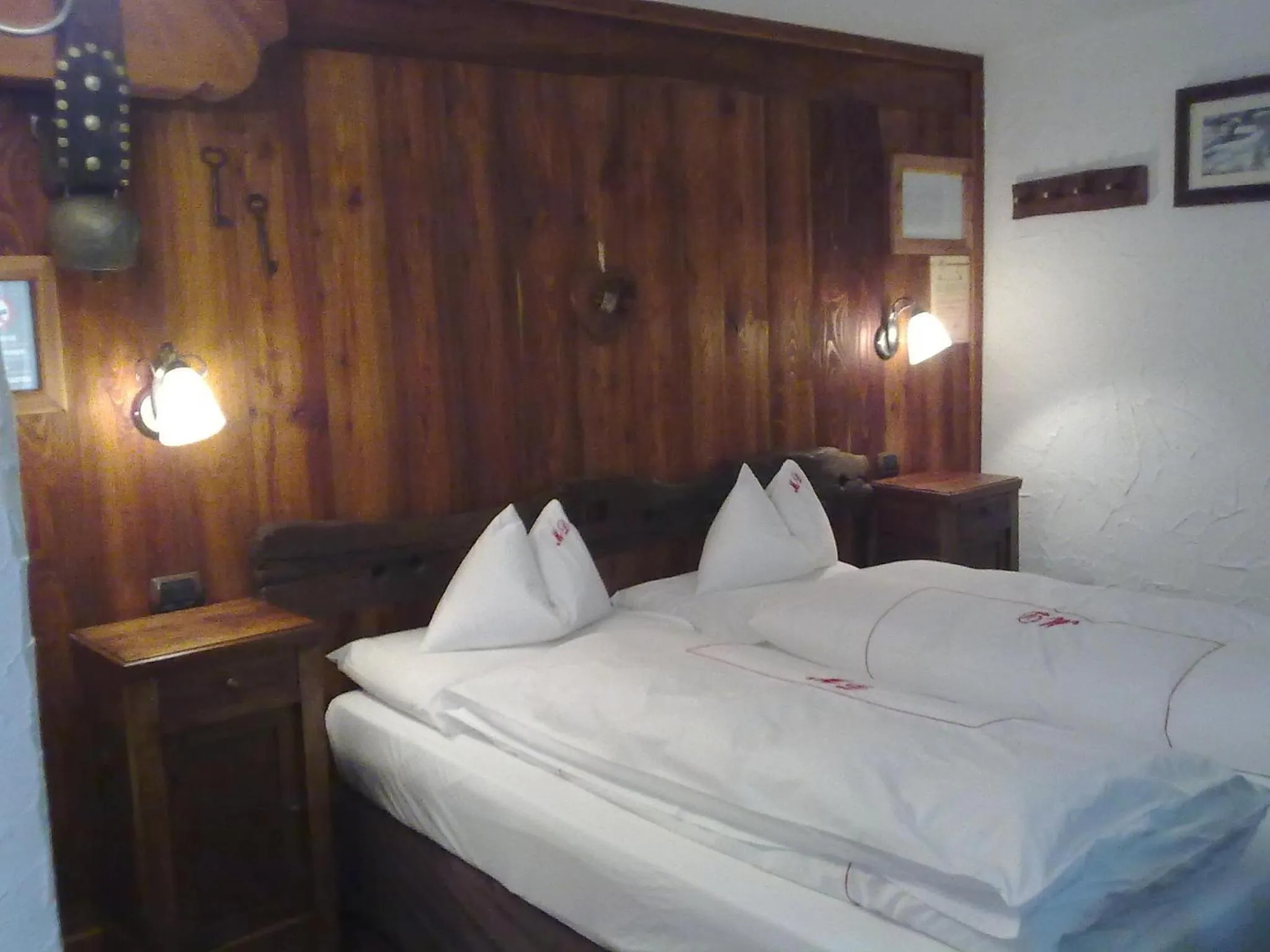 Bedroom, Bed in Eco Chalet Maison Dominique