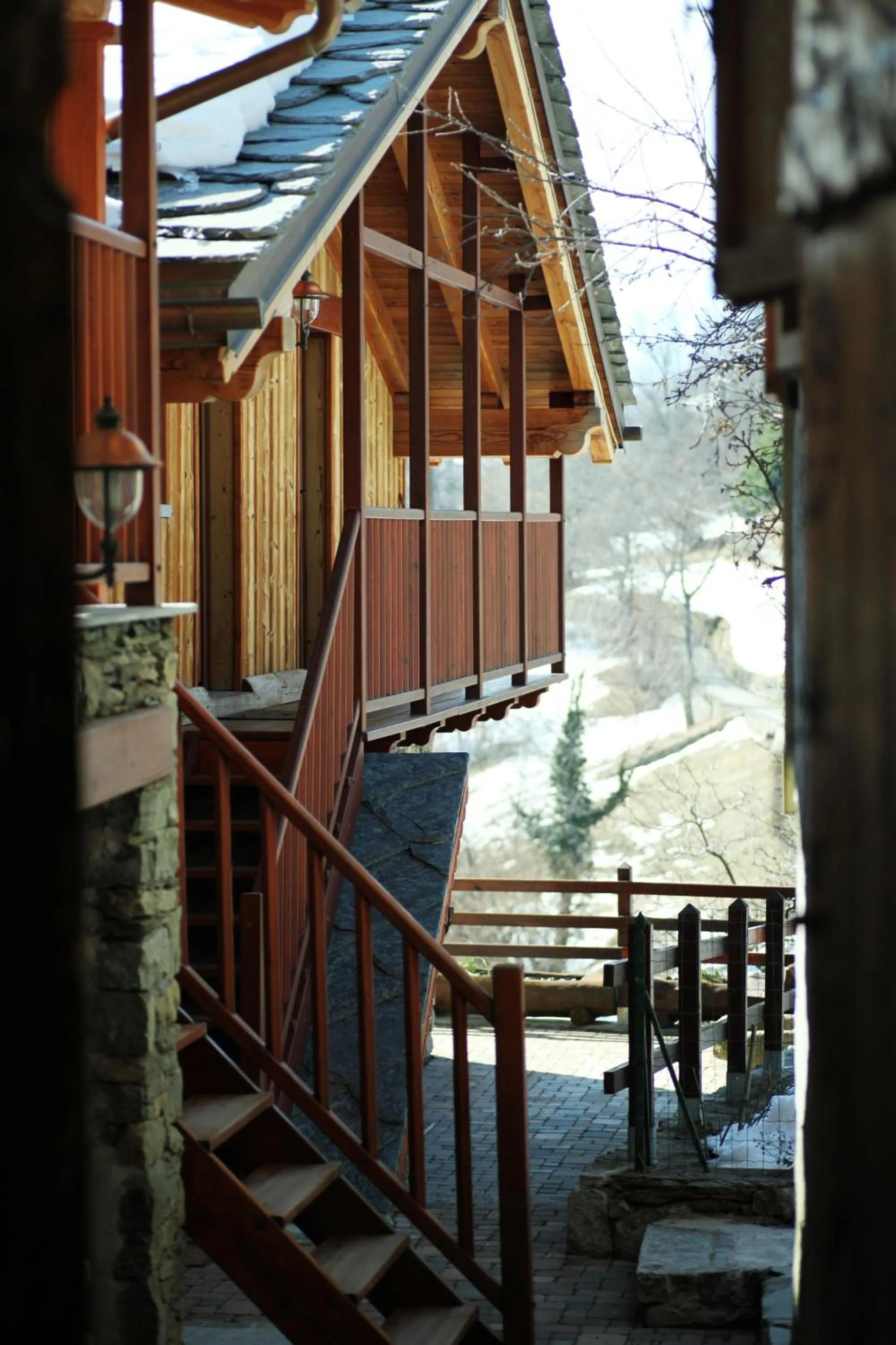 Property building in Eco Chalet Maison Dominique