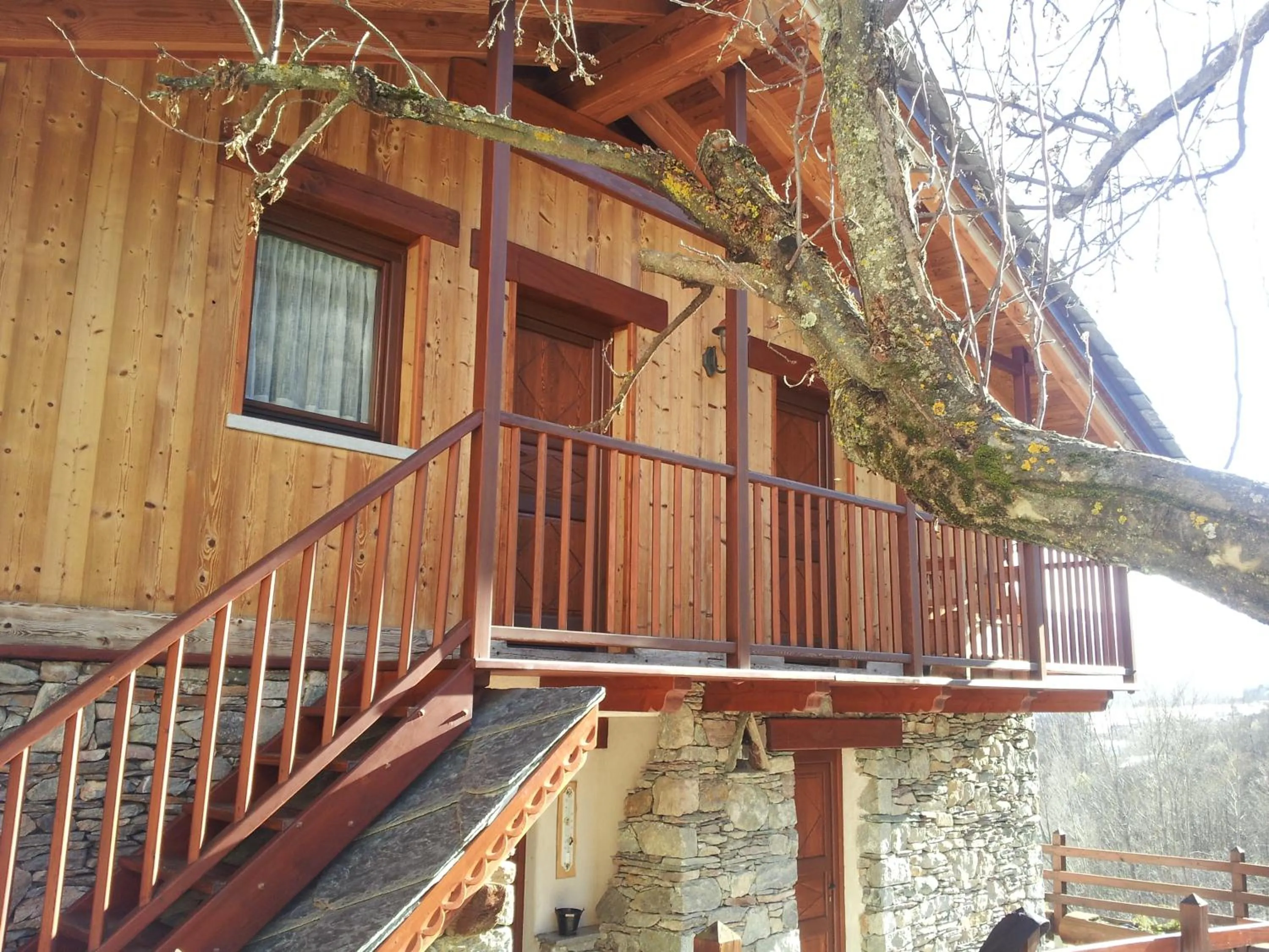 Property building in Eco Chalet Maison Dominique