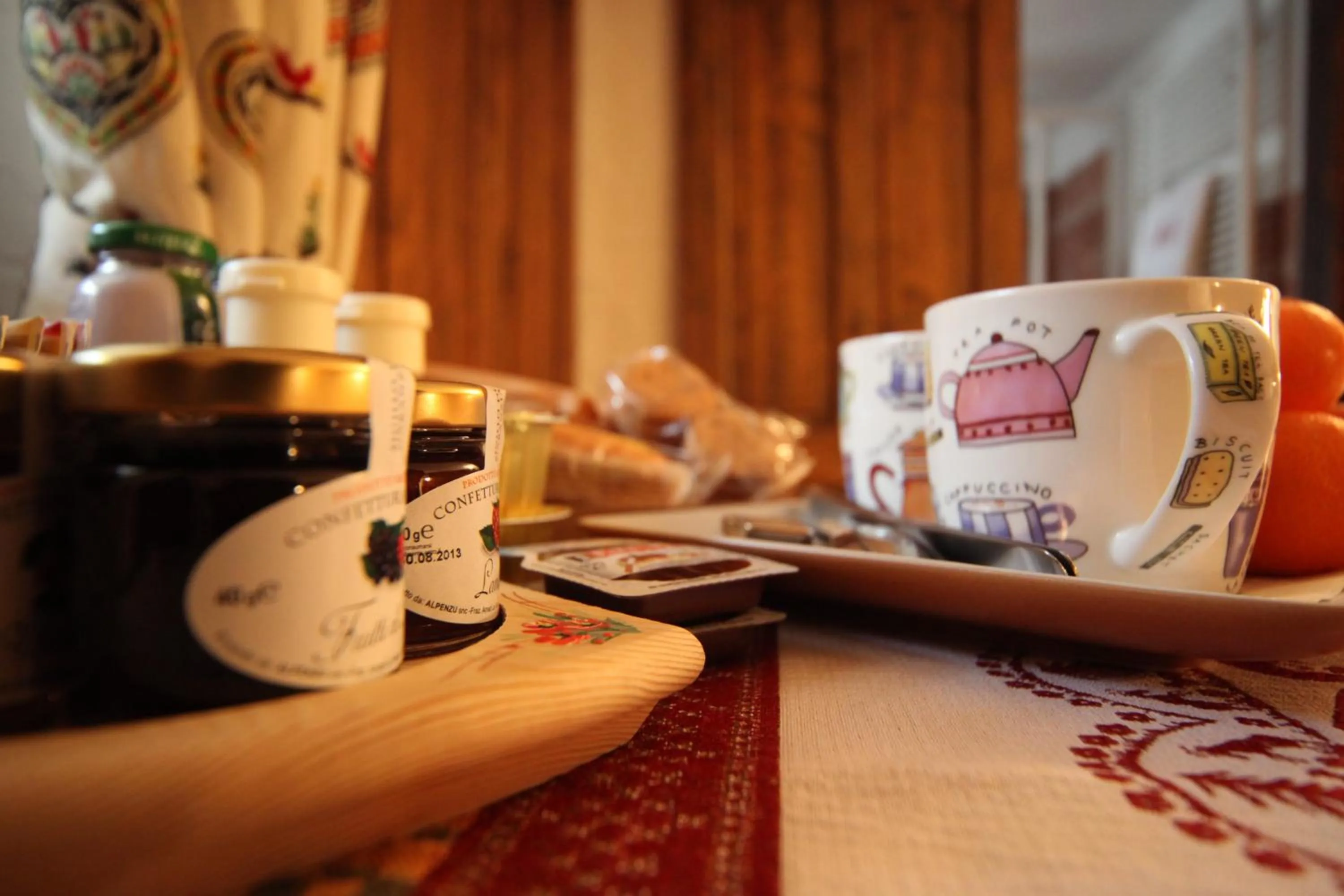 Food in Eco Chalet Maison Dominique