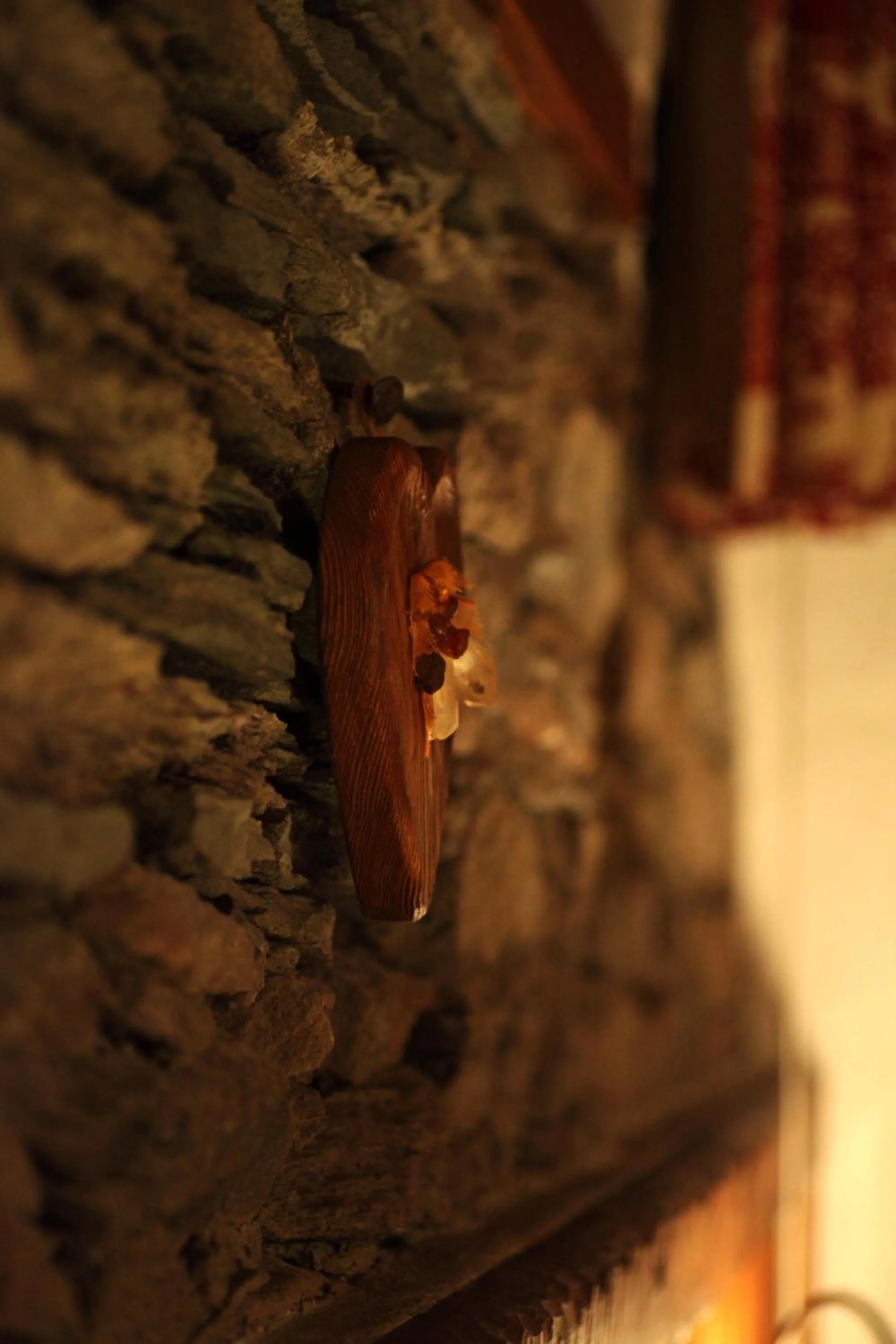 Decorative detail in Eco Chalet Maison Dominique