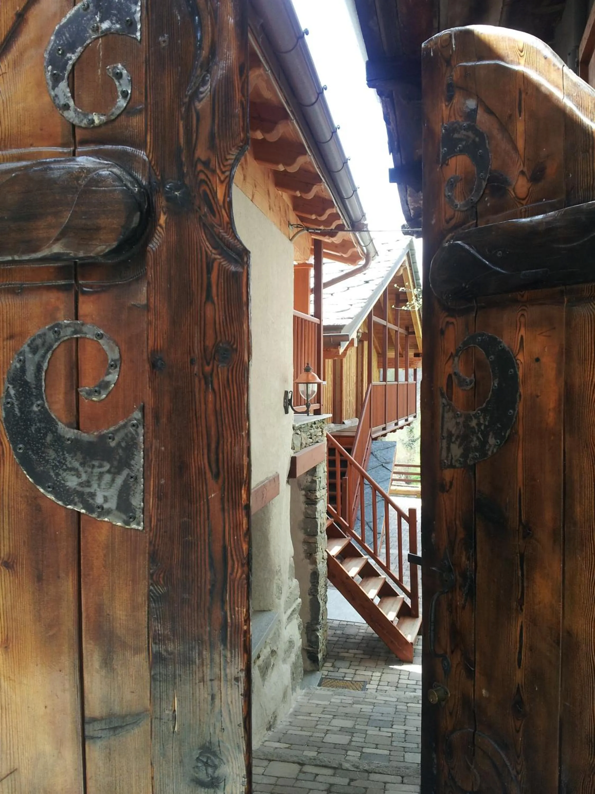 Facade/entrance in Eco Chalet Maison Dominique