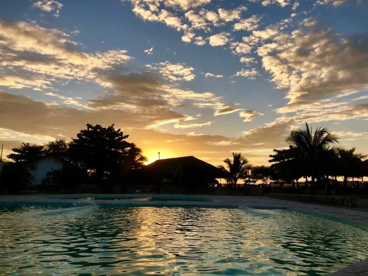 Swimming pool in Rua Beach Resort Sumba