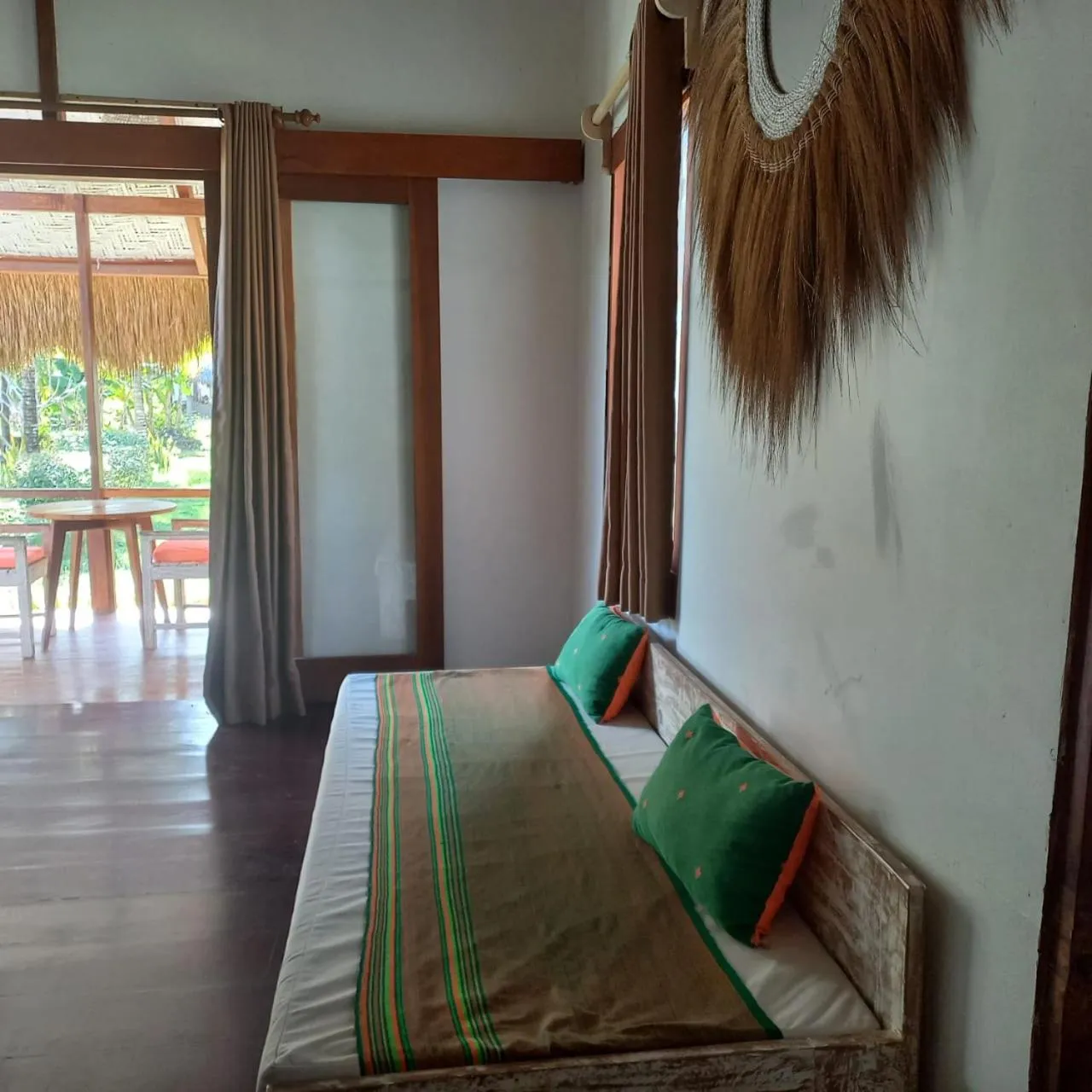 Bed in Rua Beach Resort Sumba