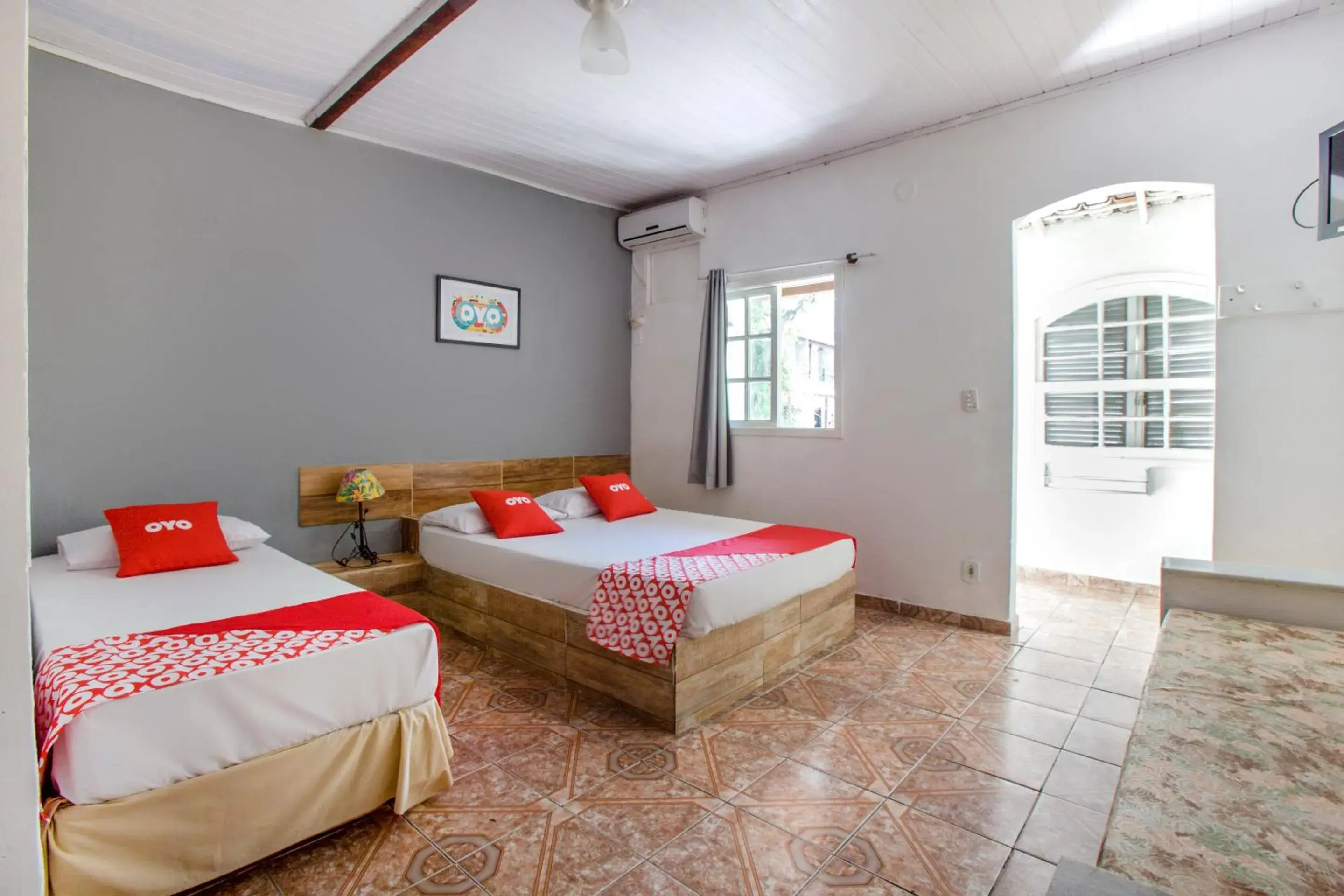 Standard Triple Room in Pousada Recanto Shangri-la Standard Triple Room in Pousada Recanto Shangri-la