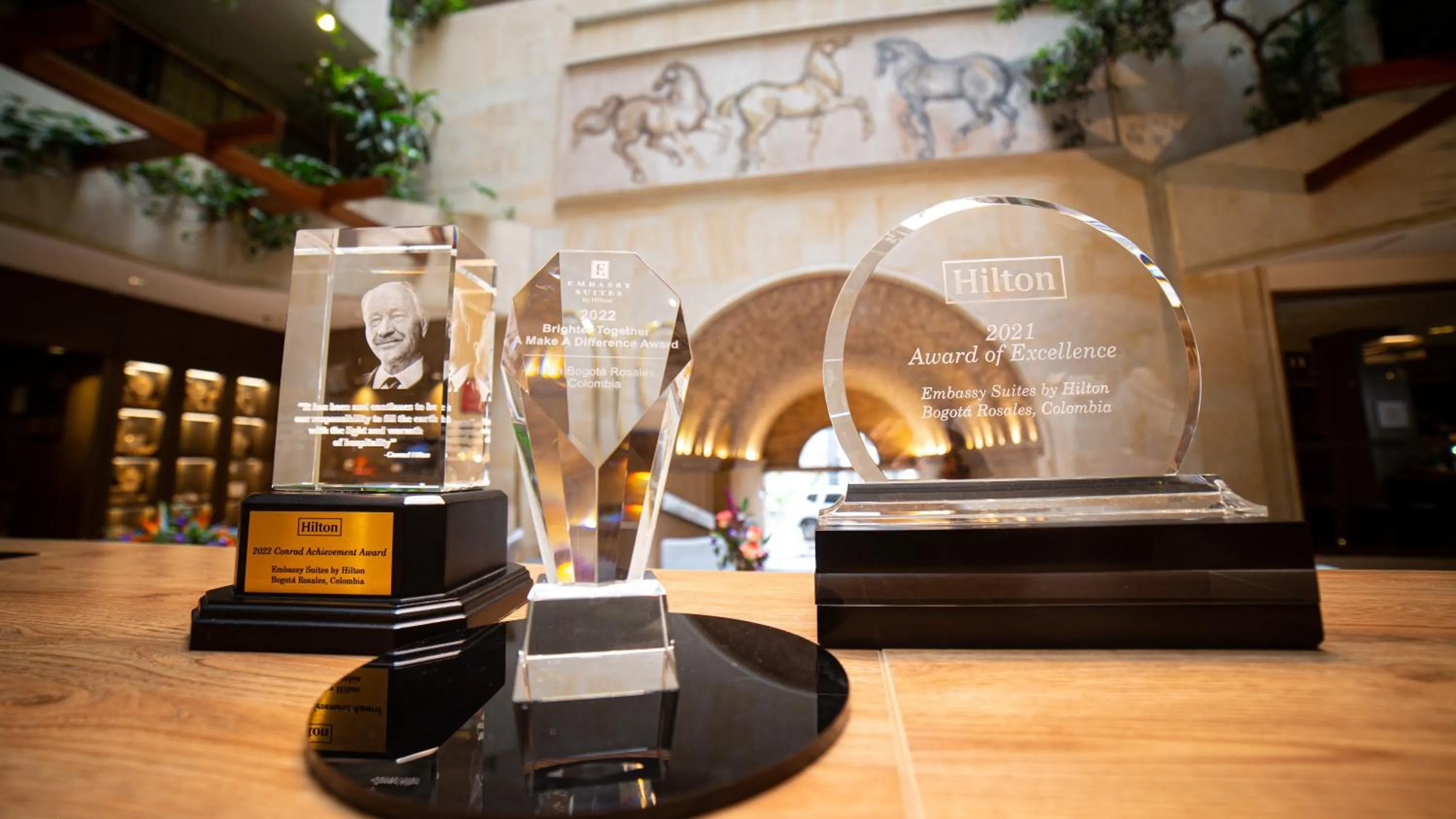 Certificate/Award in Embassy Suites by Hilton Bogotá - Rosales