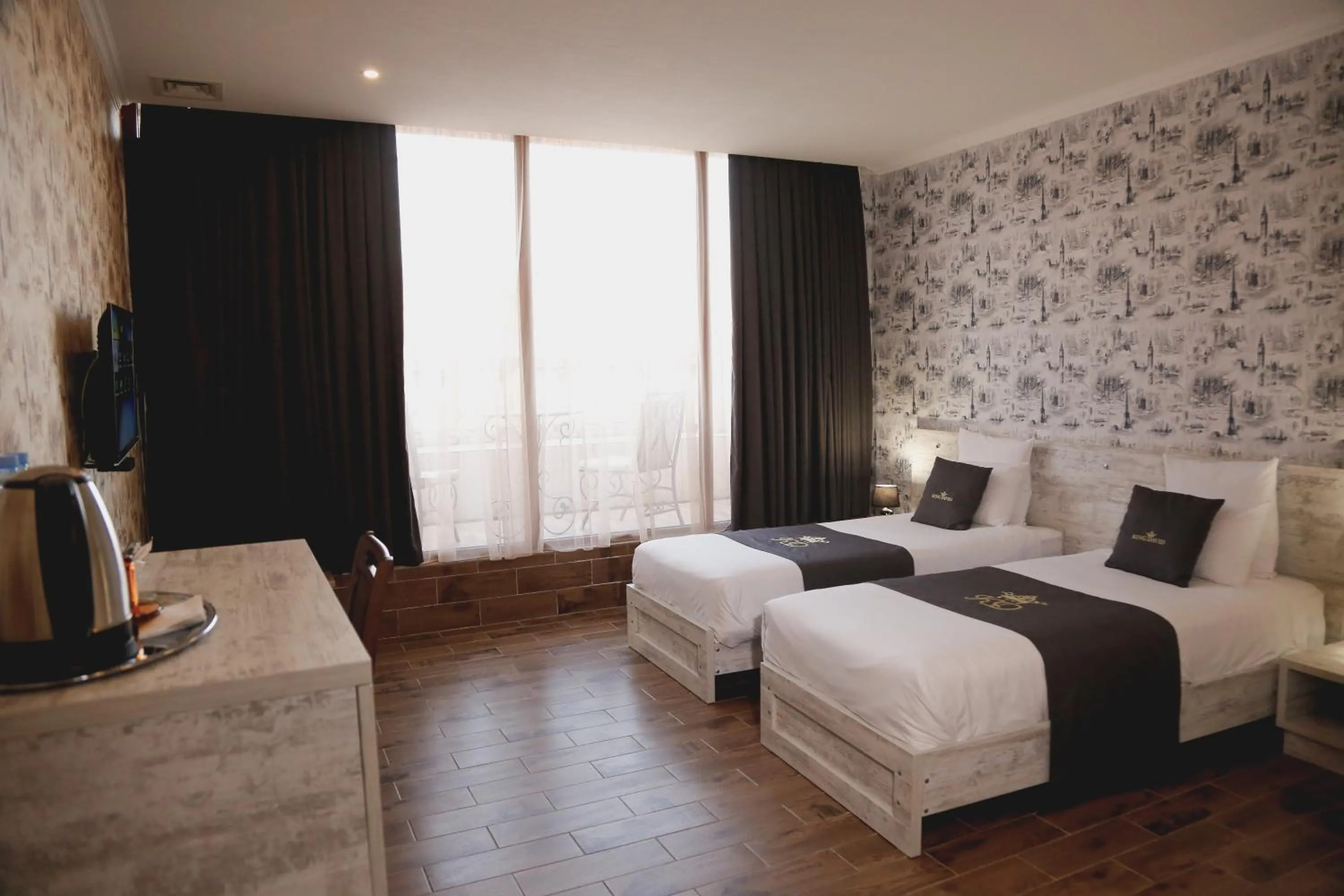 Bed in Hotel King David The Builder