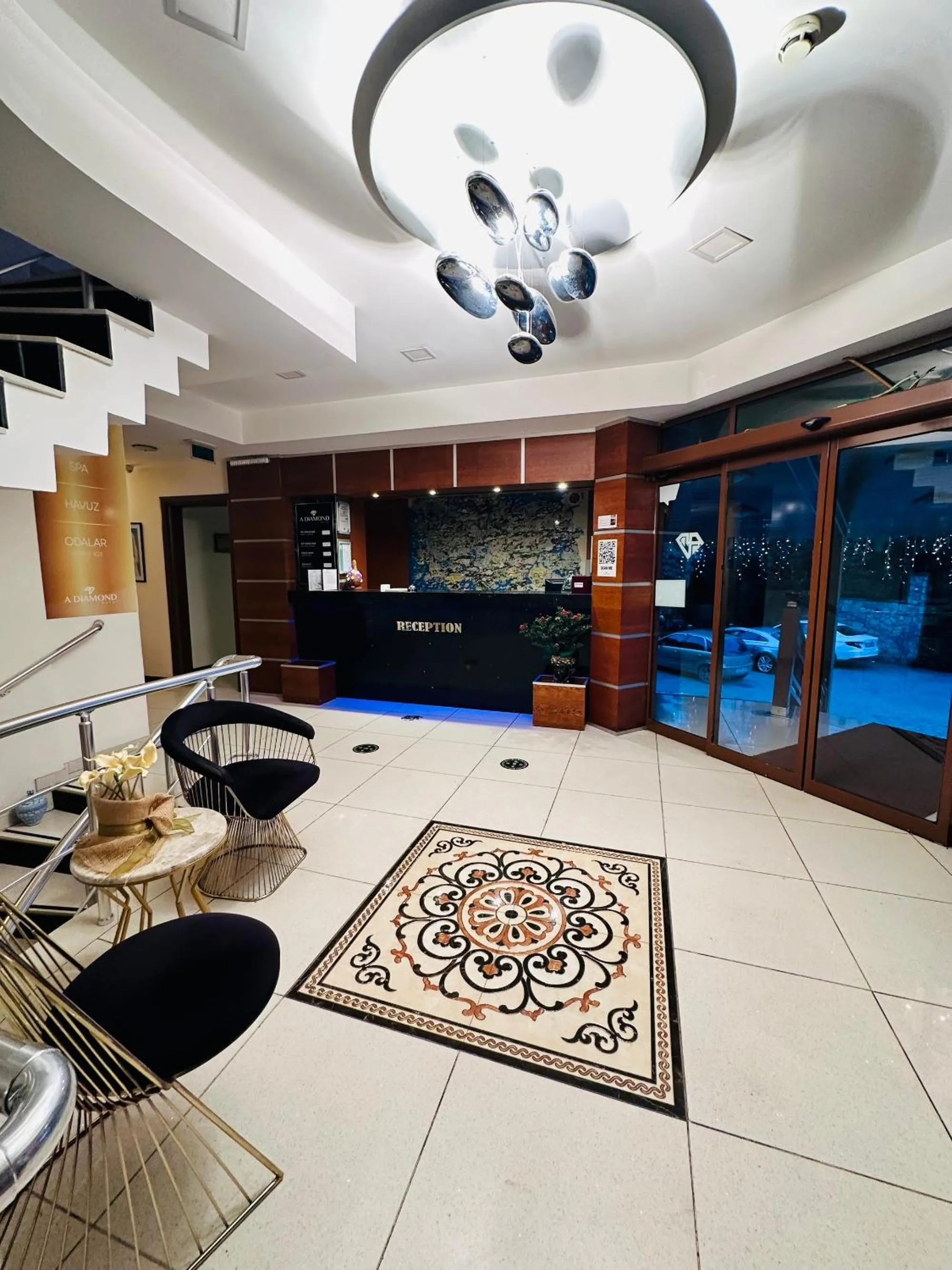 Lobby or reception in A Diamond The Resort Spa Sapanca