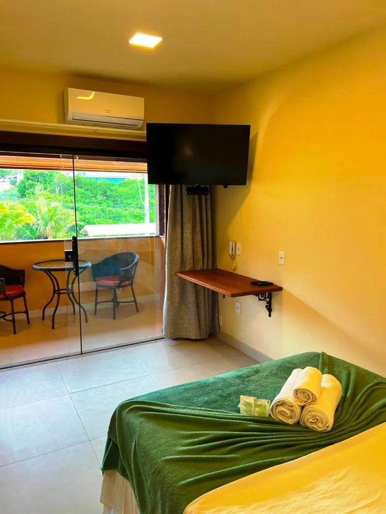 TV and multimedia, Bed in Pousada Búzios Garden