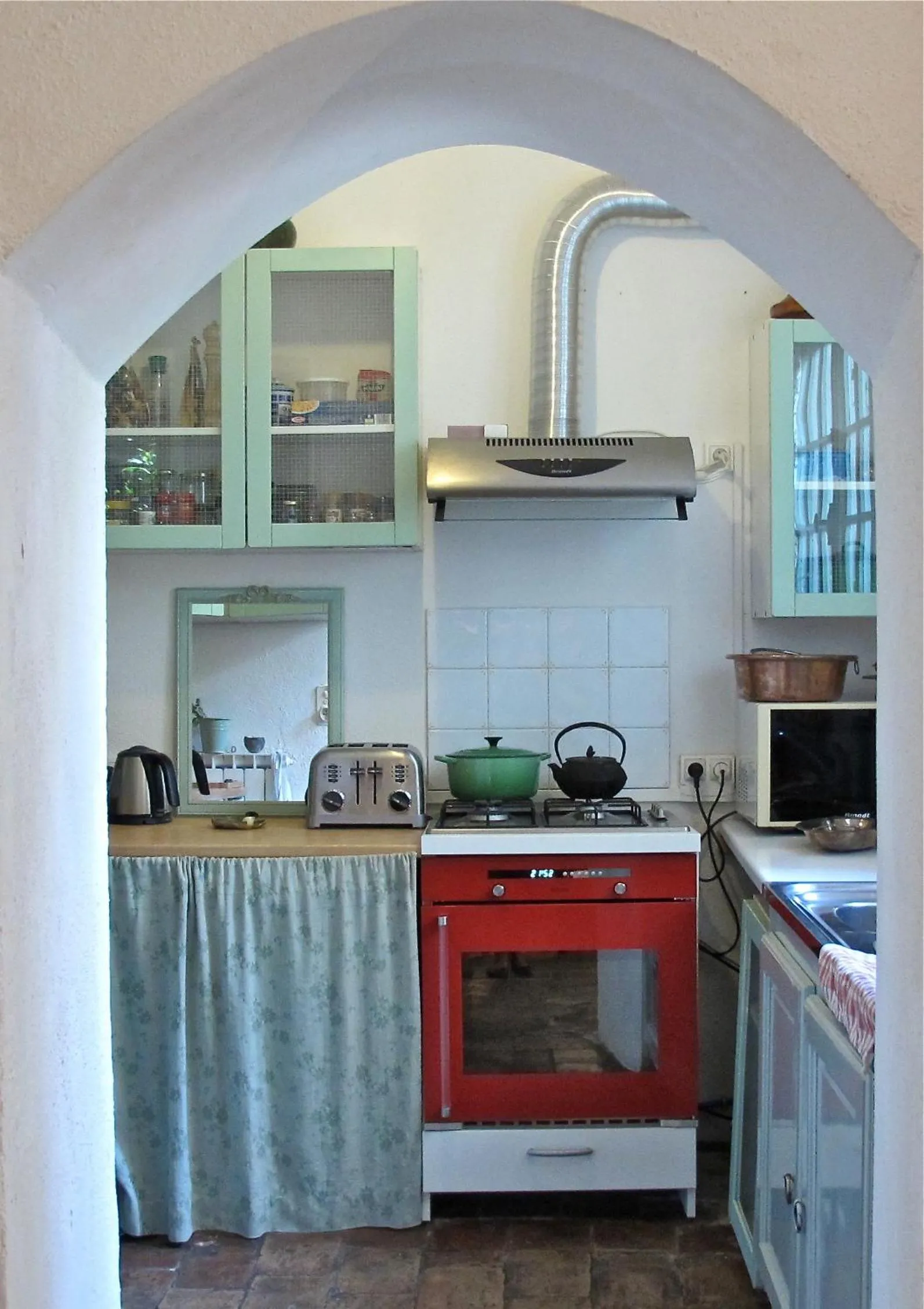 Garden view in Les Asphodèles Amélie