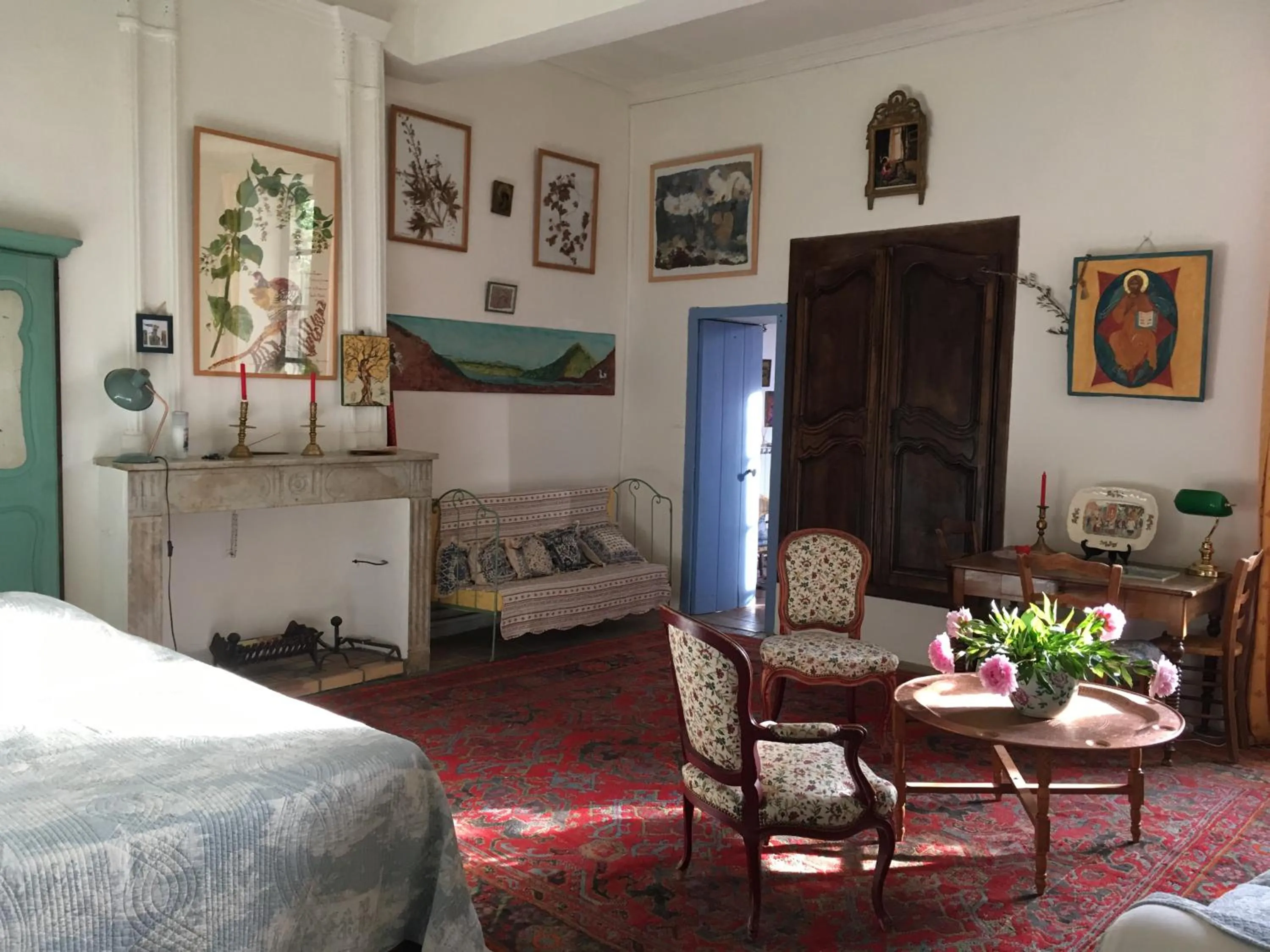 Bed in Les Asphodèles Amélie