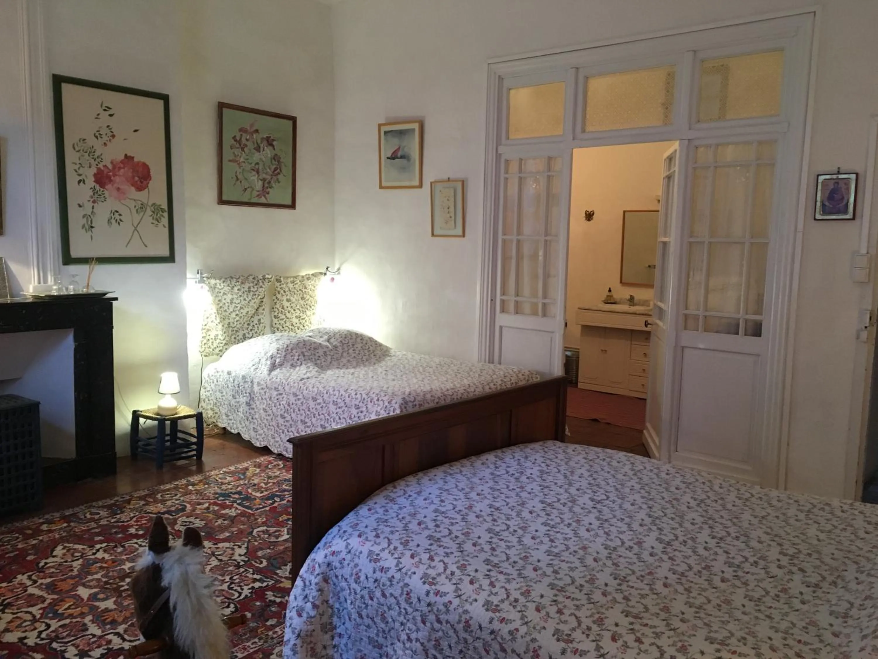 Bed in Les Asphodèles Amélie