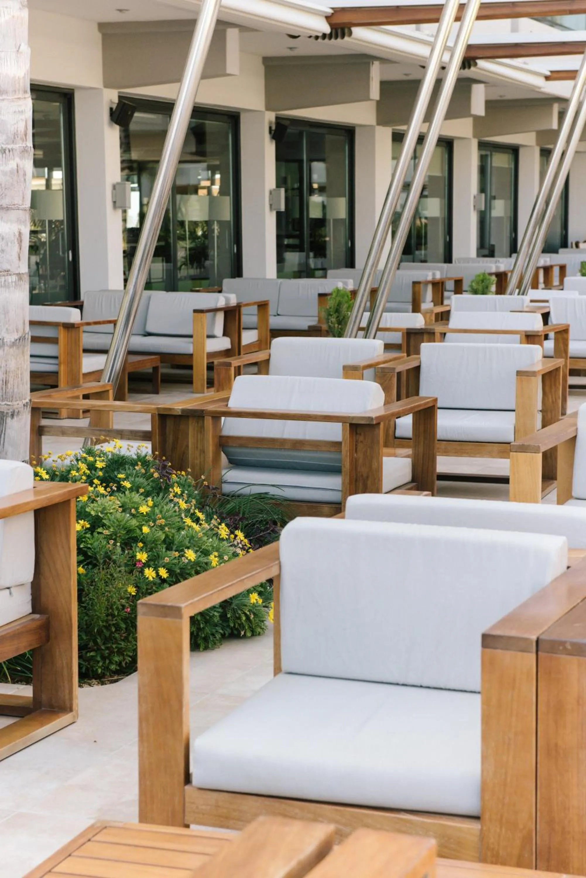 Seating area in Alimounda Mare Hotel