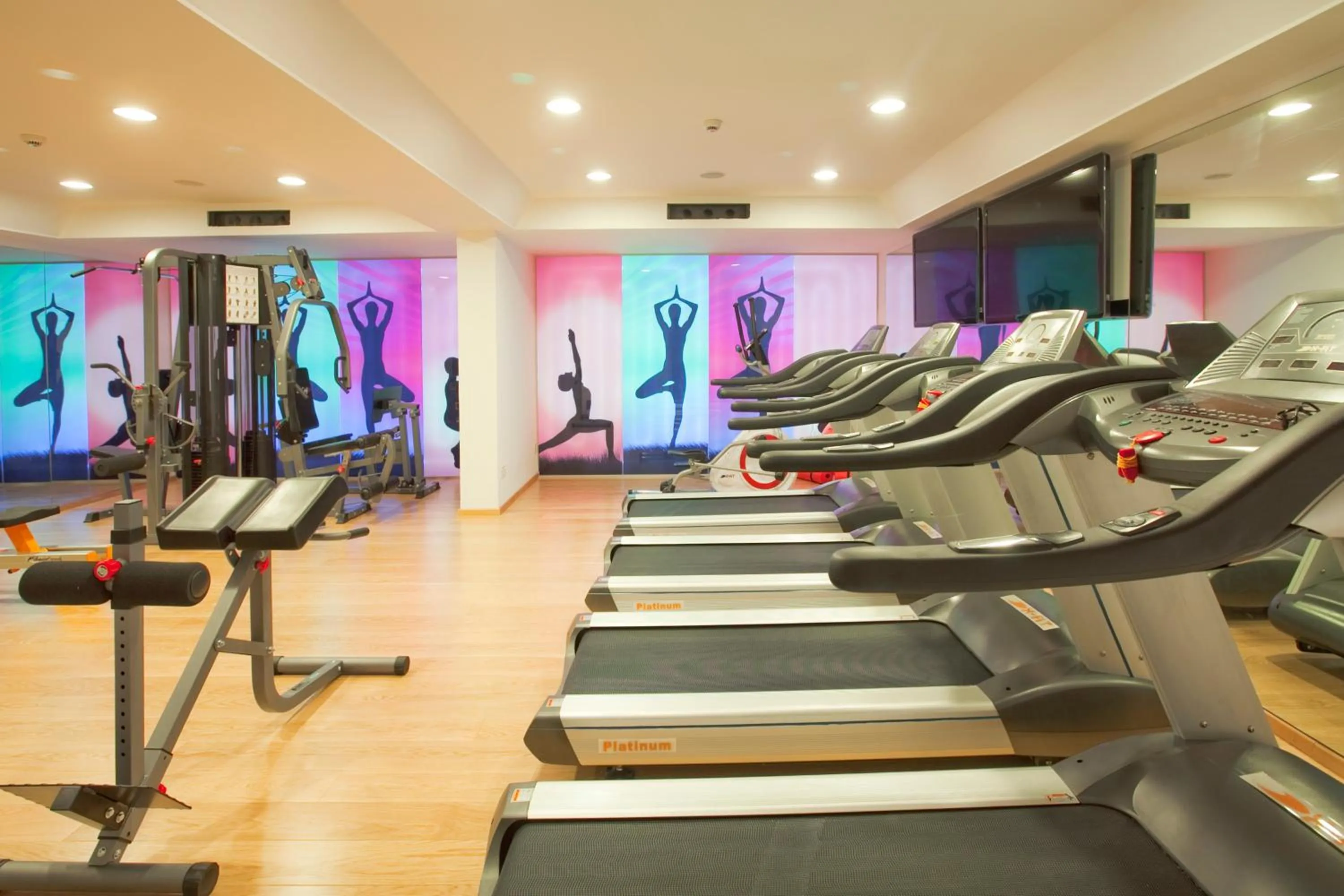 Fitness centre/facilities in Alimounda Mare Hotel