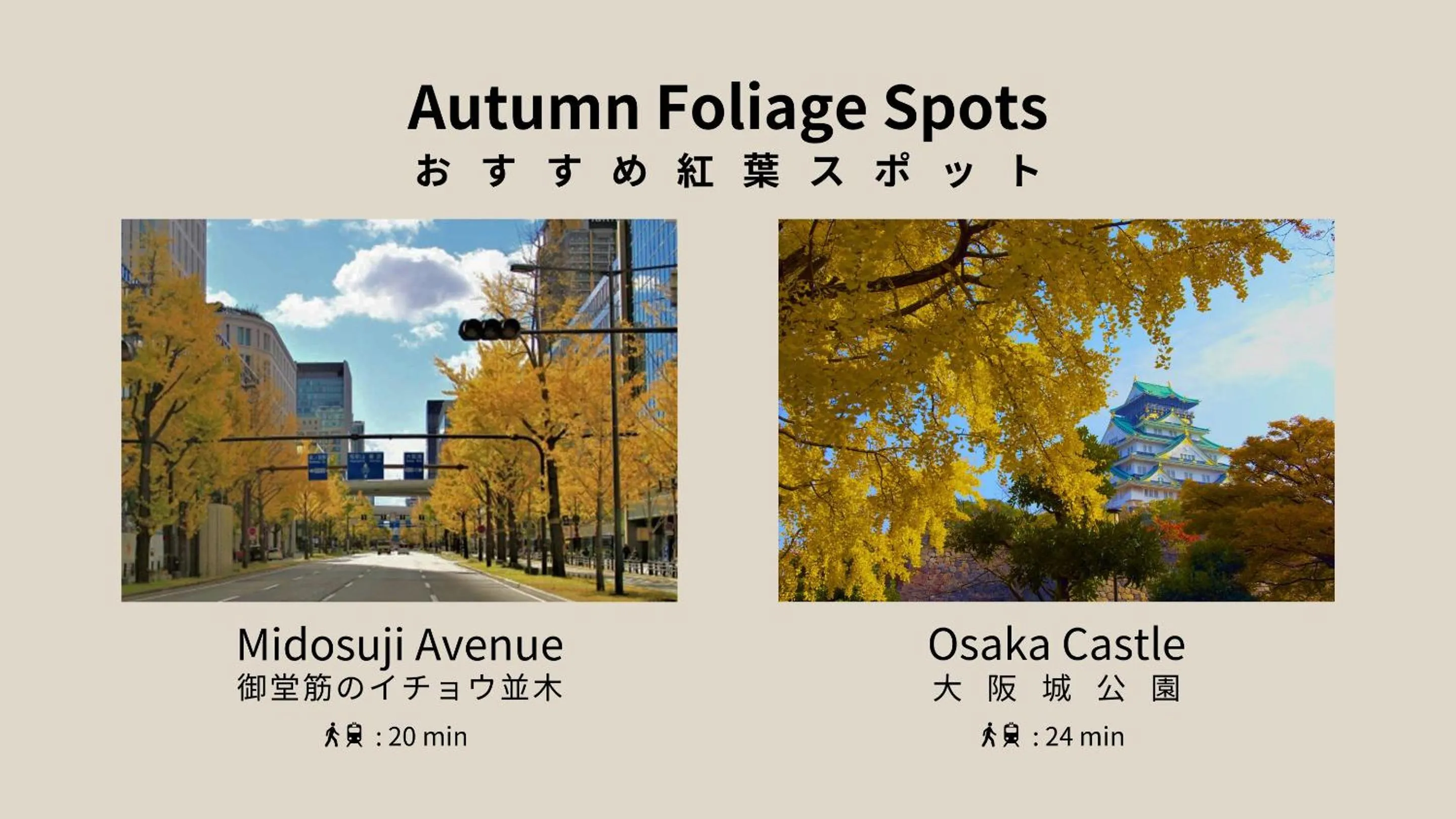 Nearby landmark in Nedoco Osaka West