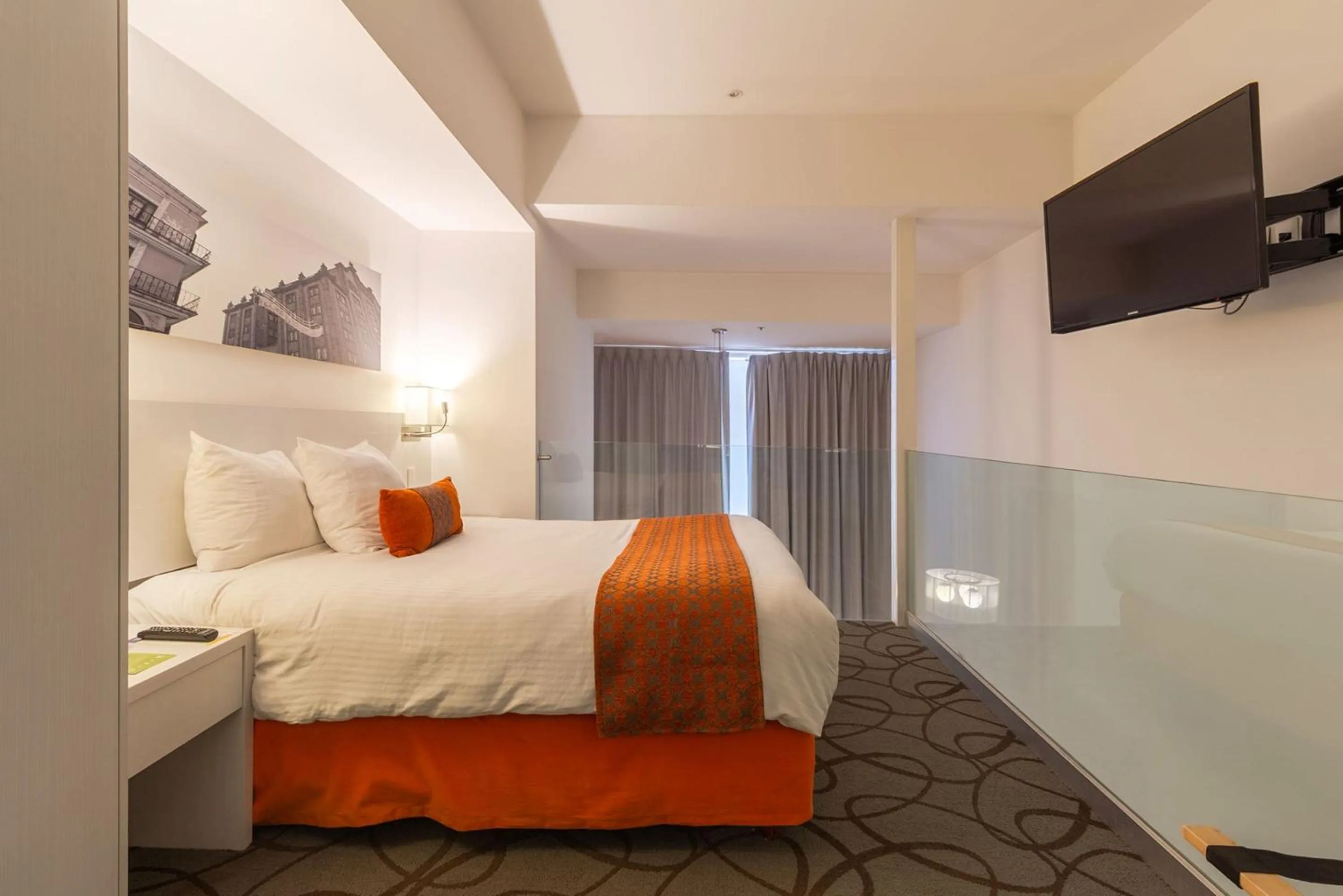 Photo of the whole room, Bed in Camino Real Puebla Angelopolis