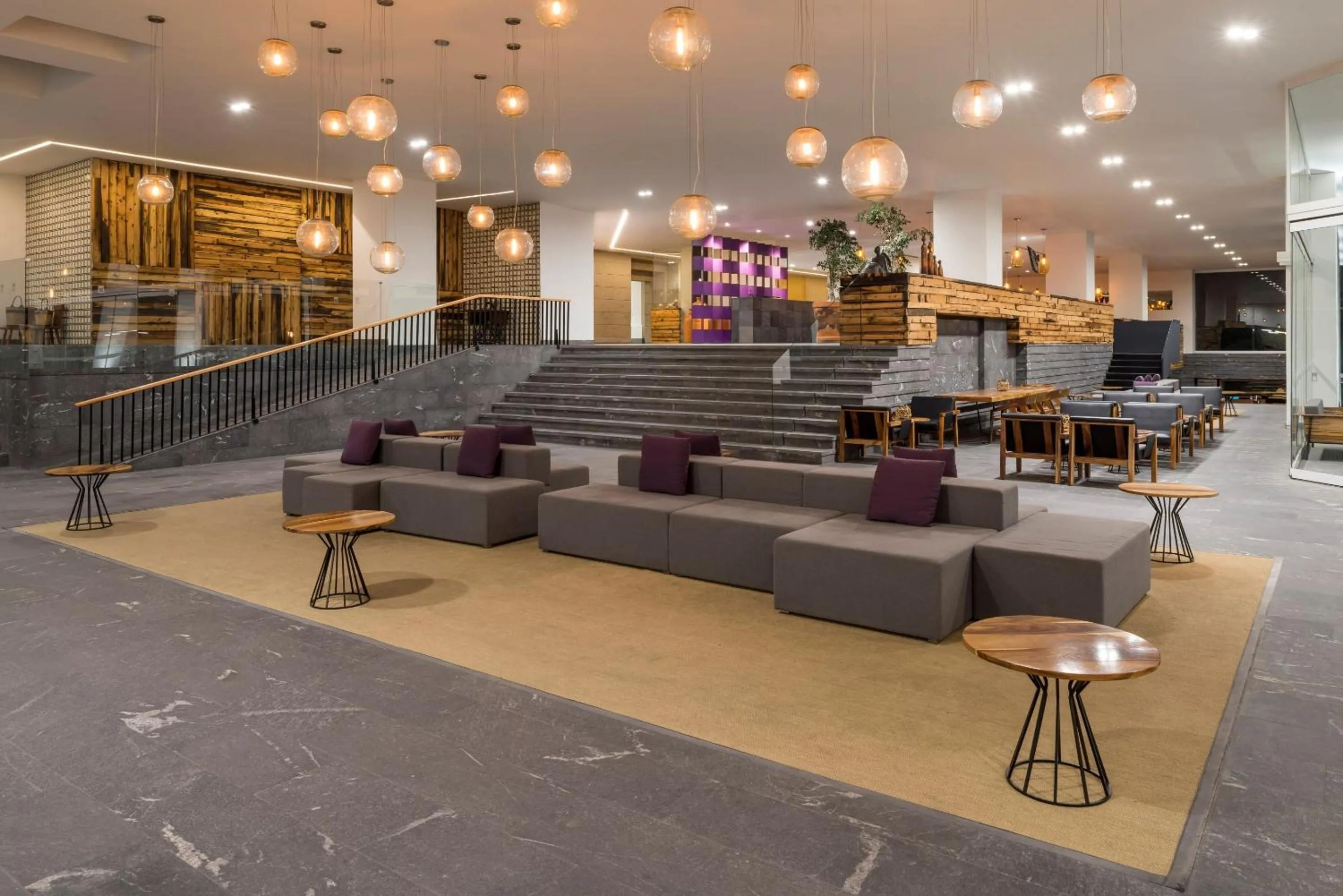 Lobby or reception in Camino Real Puebla Angelopolis