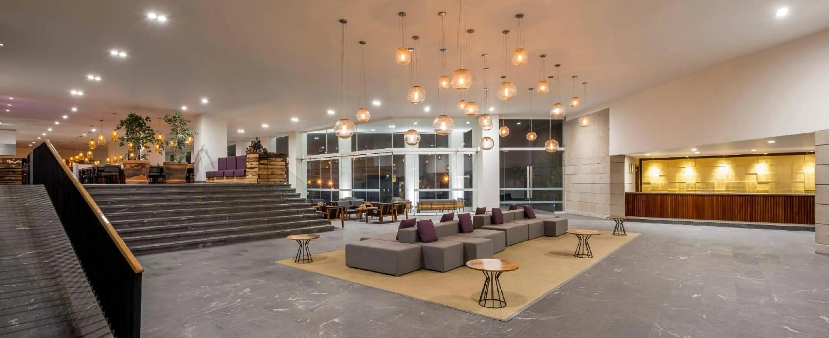 Lobby or reception in Camino Real Puebla Angelopolis