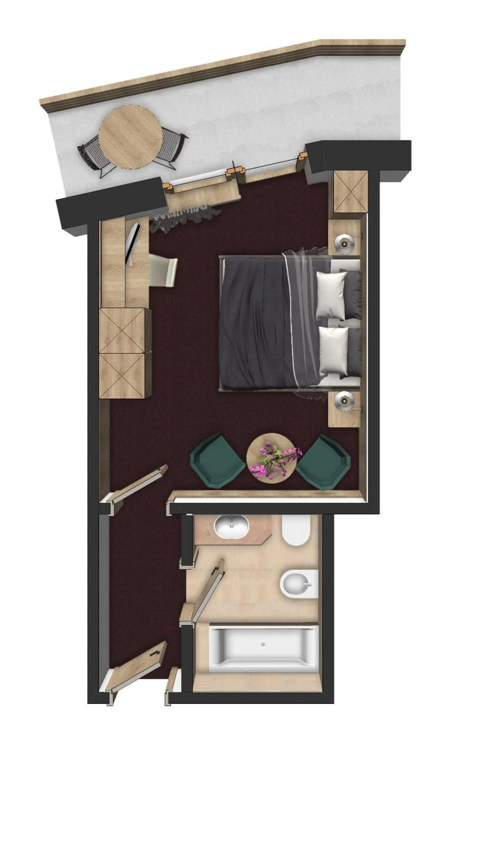 Photo of the whole room, Bed in Hotel Condor