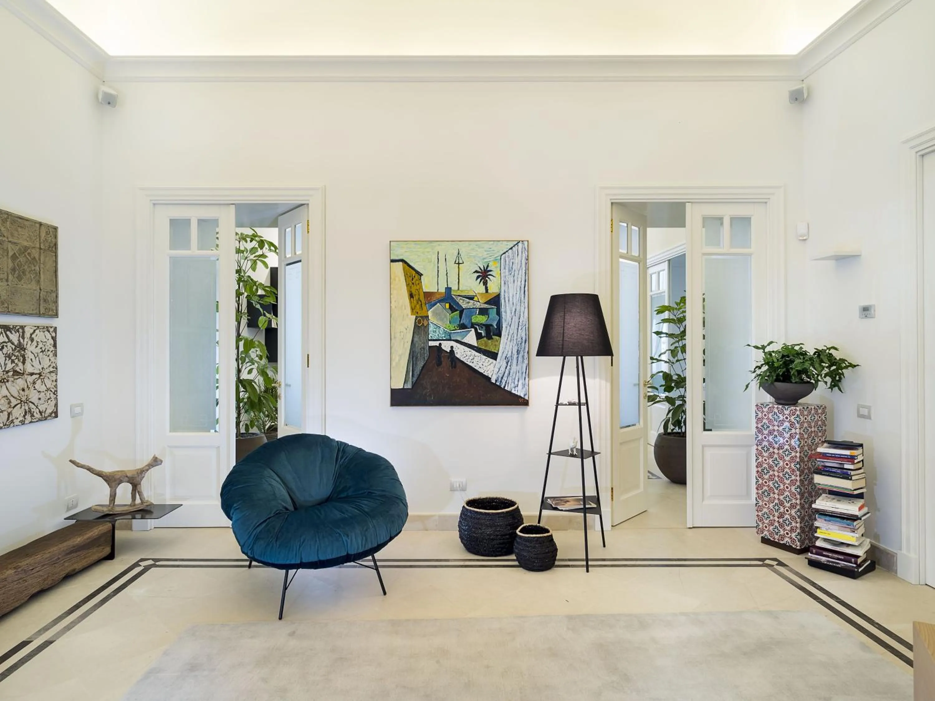 Communal lounge/ TV room in Relais San Giuliano