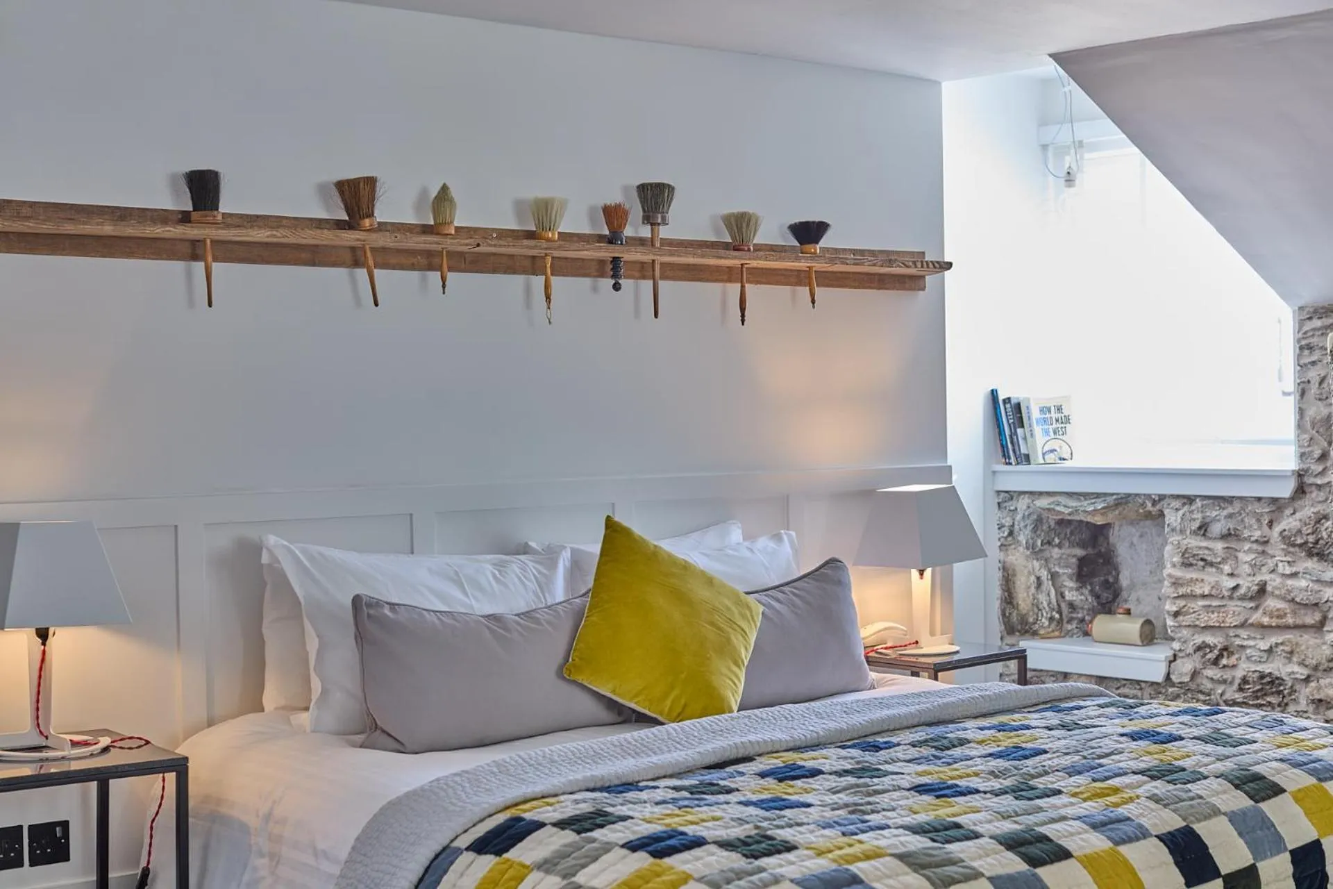 Bed in Monachyle Mhor Hotel