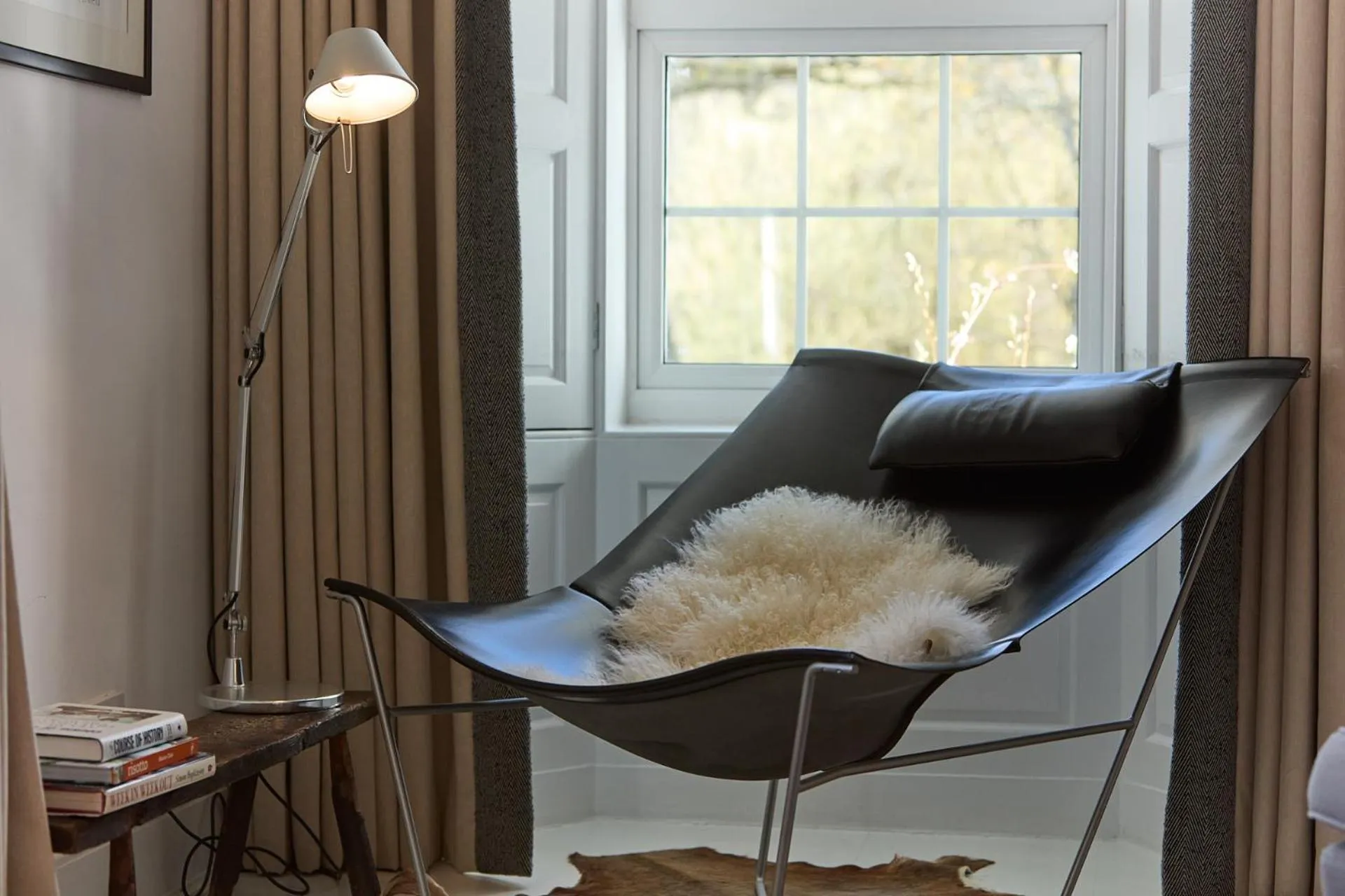 Seating area in Monachyle Mhor Hotel