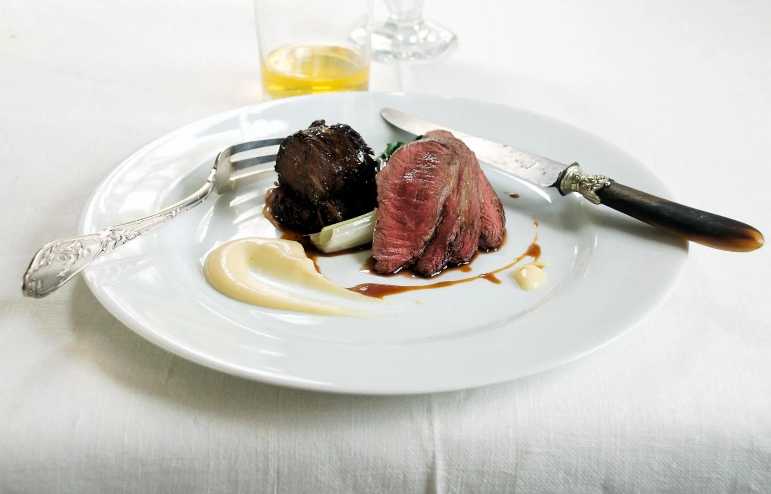 Food close-up in Monachyle Mhor Hotel