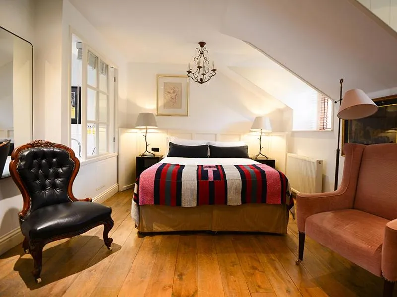 Bed in Monachyle Mhor Hotel