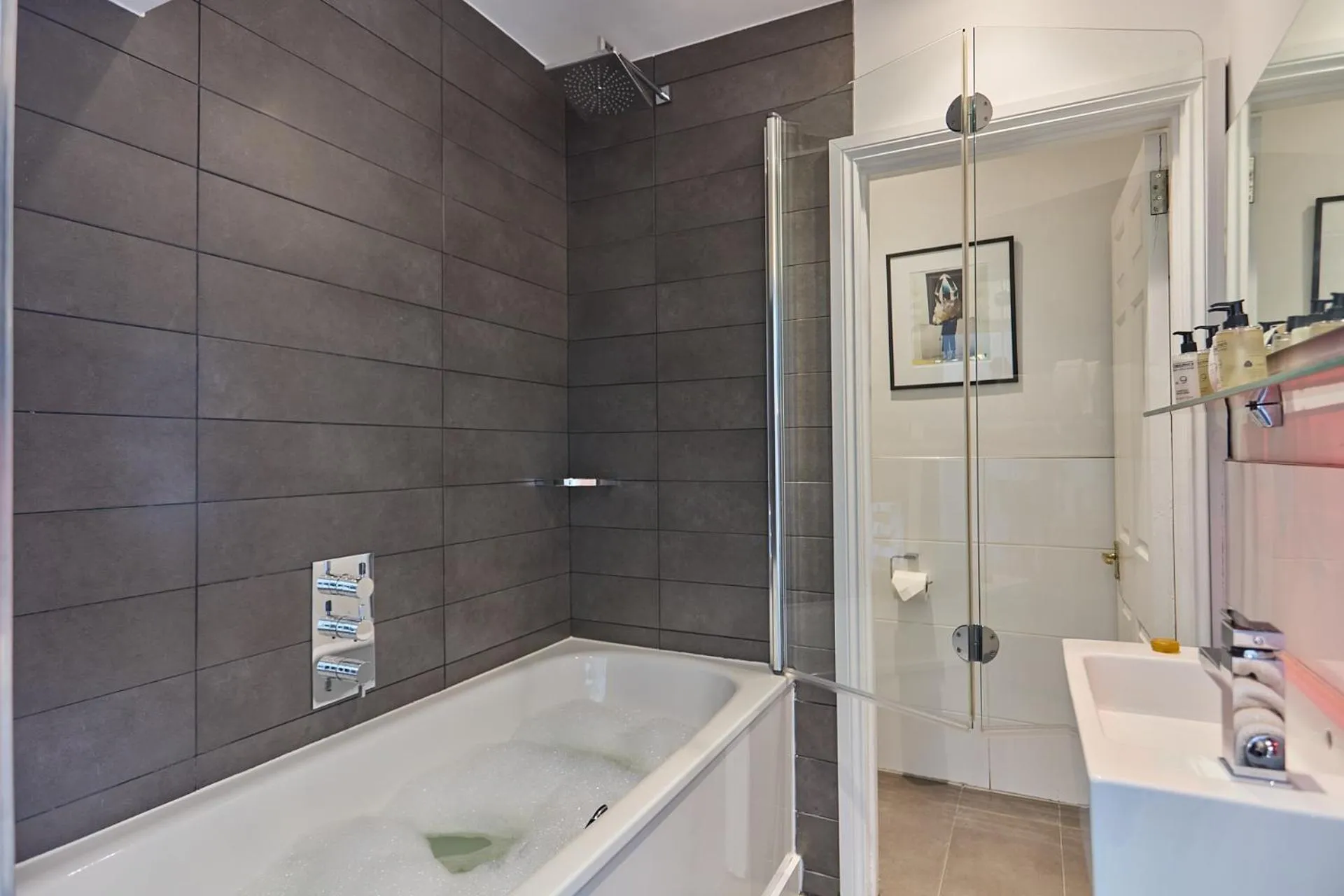 Bathroom in Monachyle Mhor Hotel