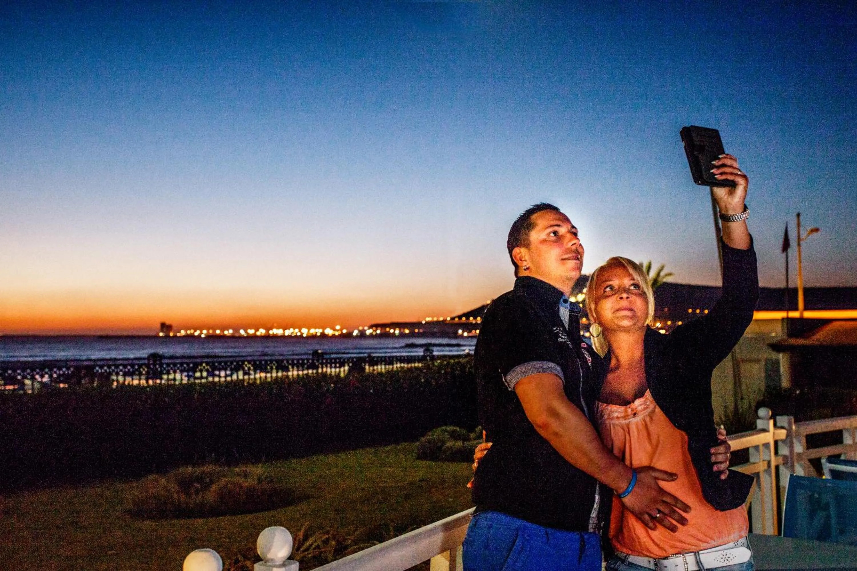 People in Dunes d'Or Ocean Club