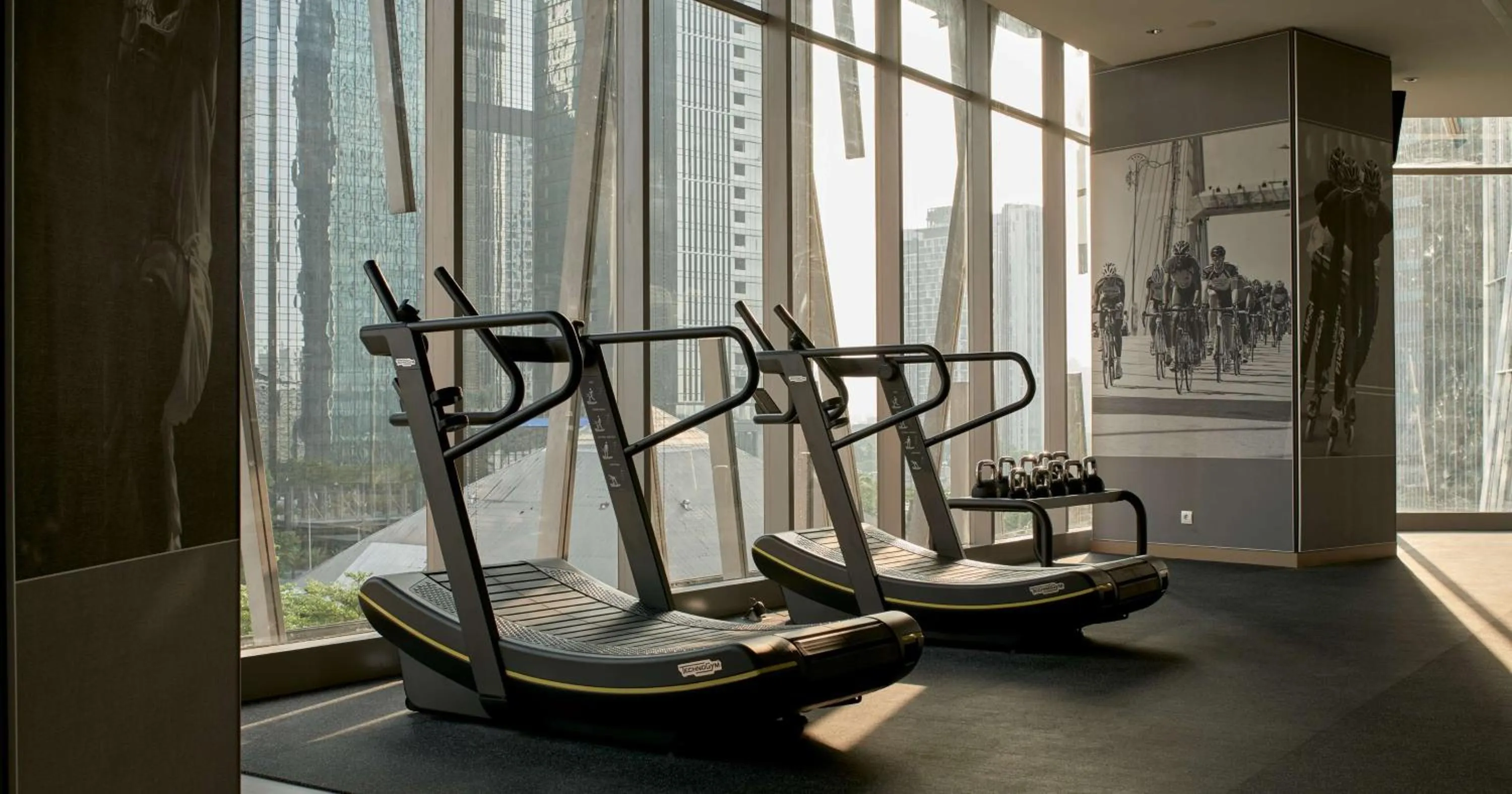 Fitness centre/facilities in Alila SCBD Jakarta