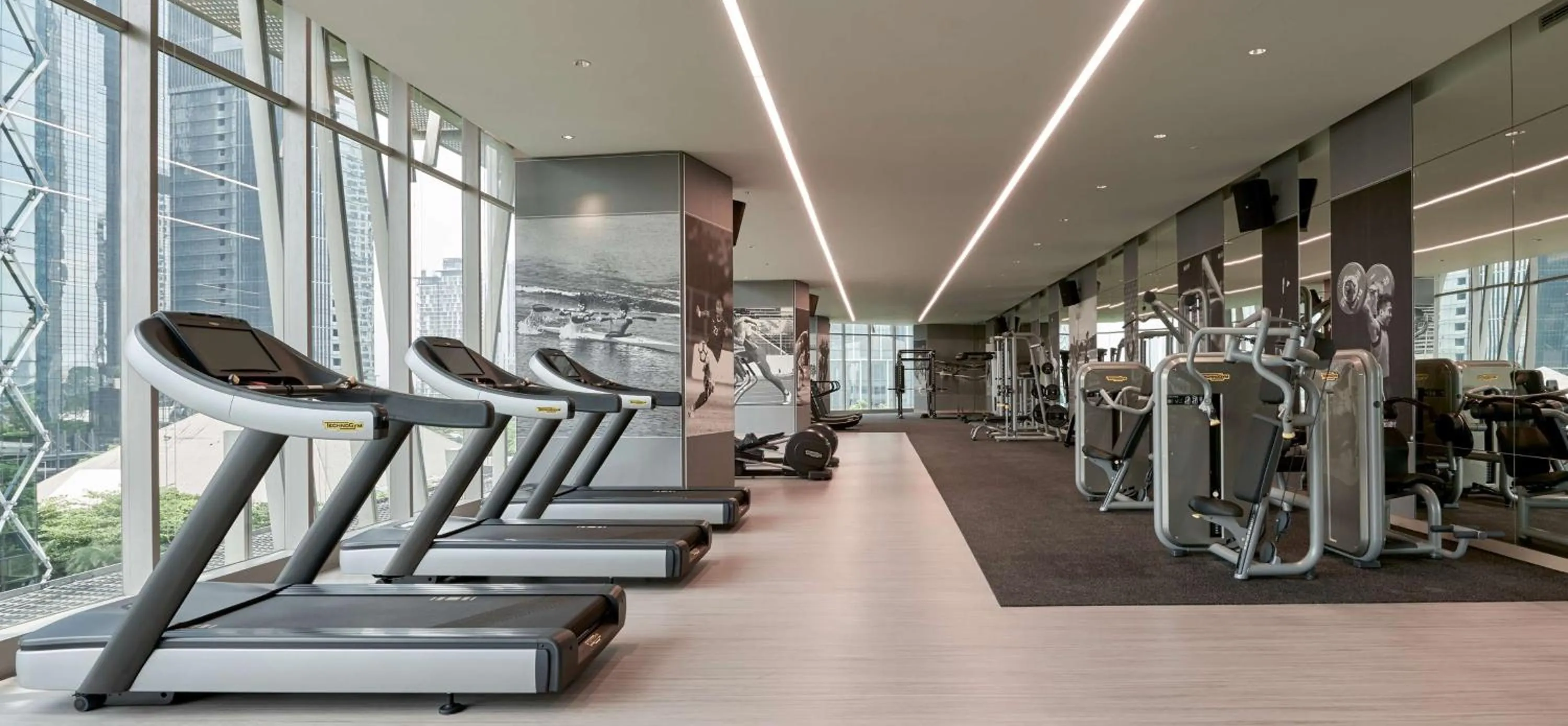Fitness centre/facilities in Alila SCBD Jakarta