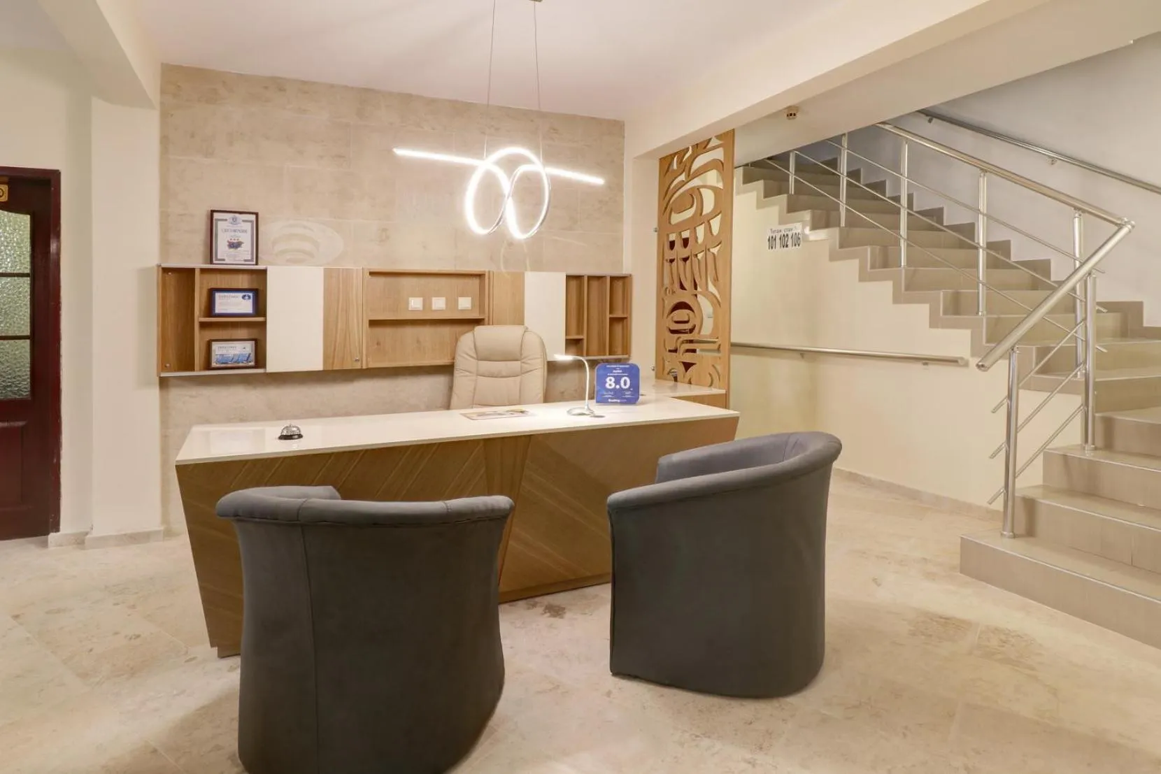 Lobby or reception in Family Hotel Jupiter