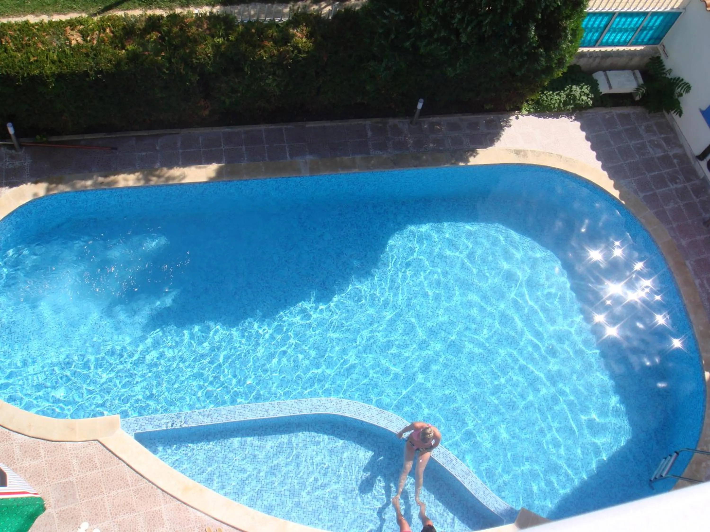 Pool view in Family Hotel Jupiter