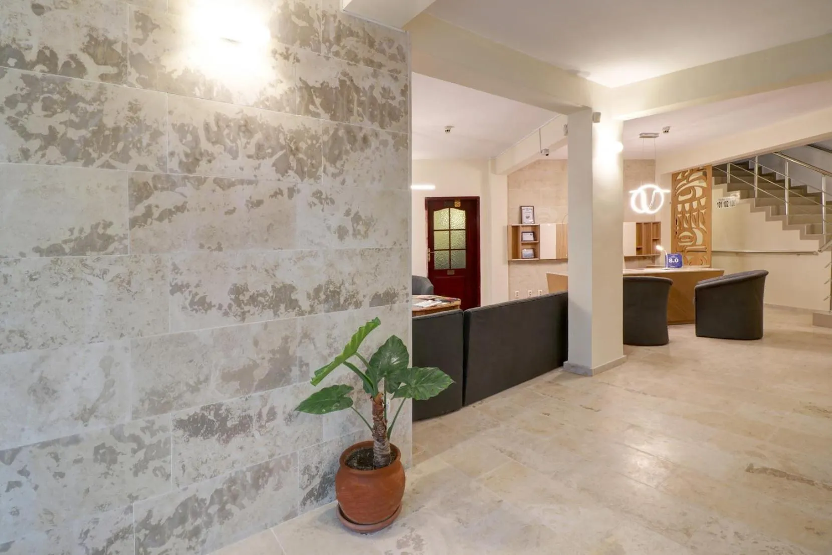 Lobby or reception in Family Hotel Jupiter