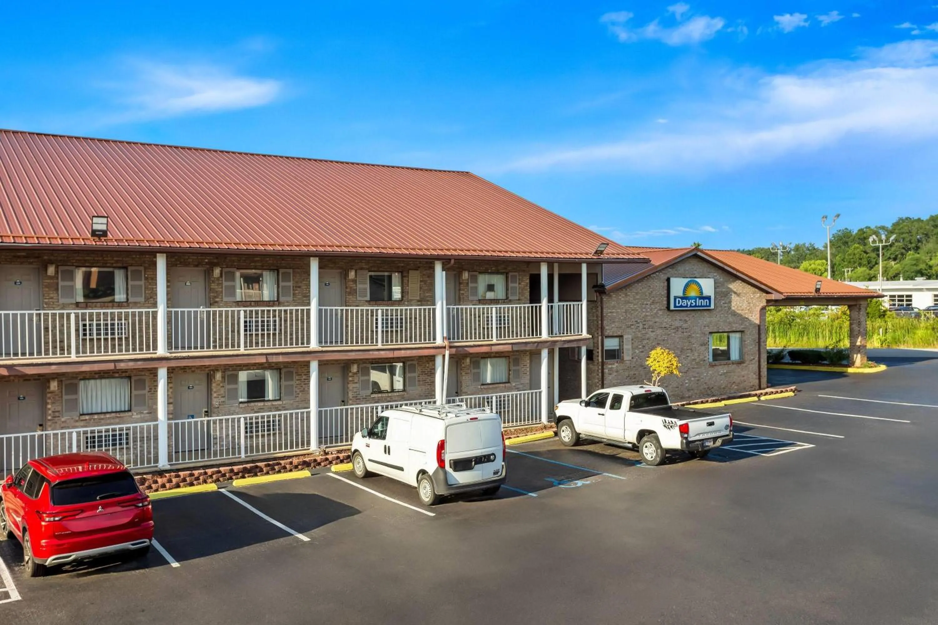 Property building in Days Inn by Wyndham Huntington