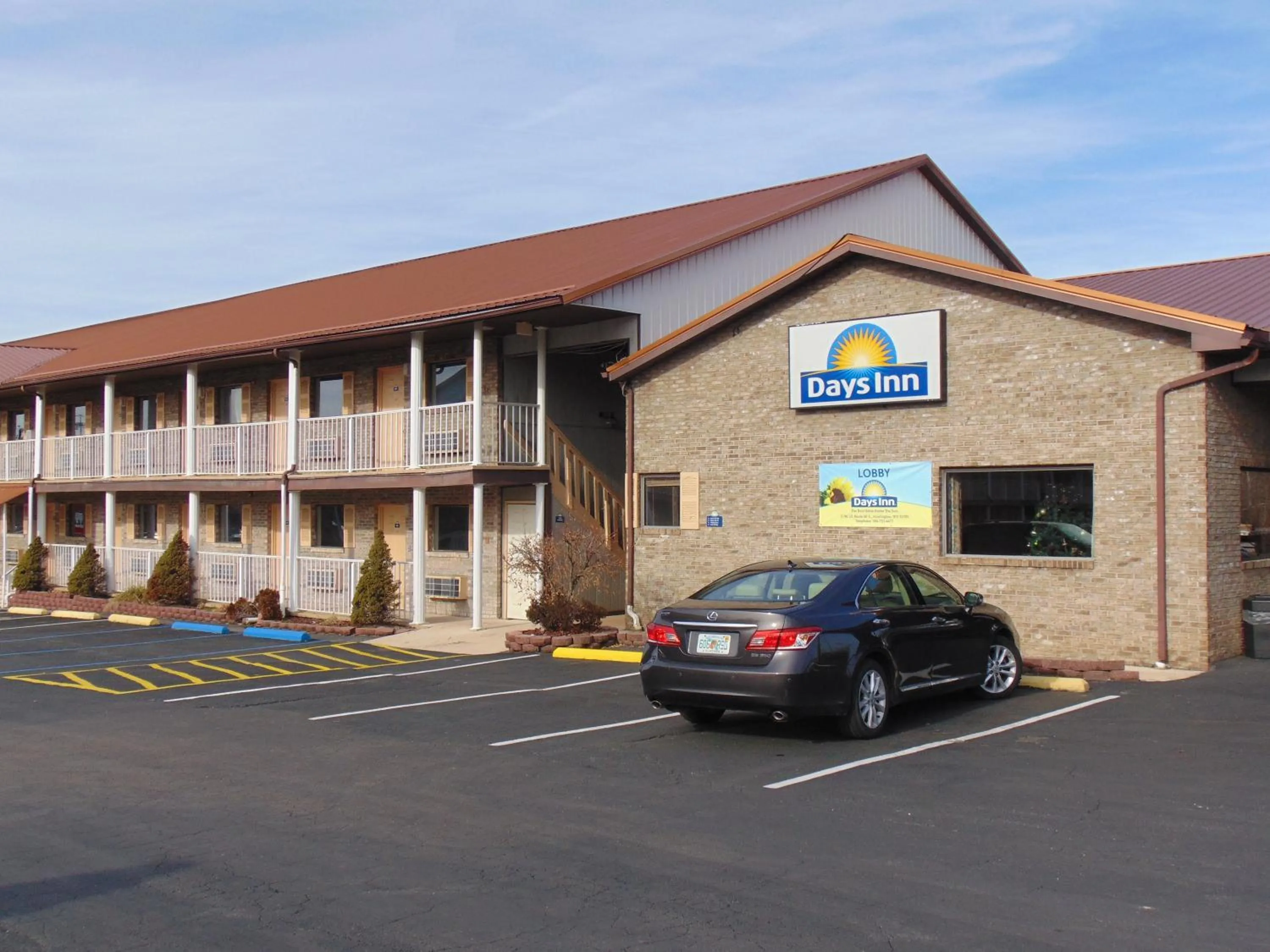 Property building in Days Inn by Wyndham Huntington