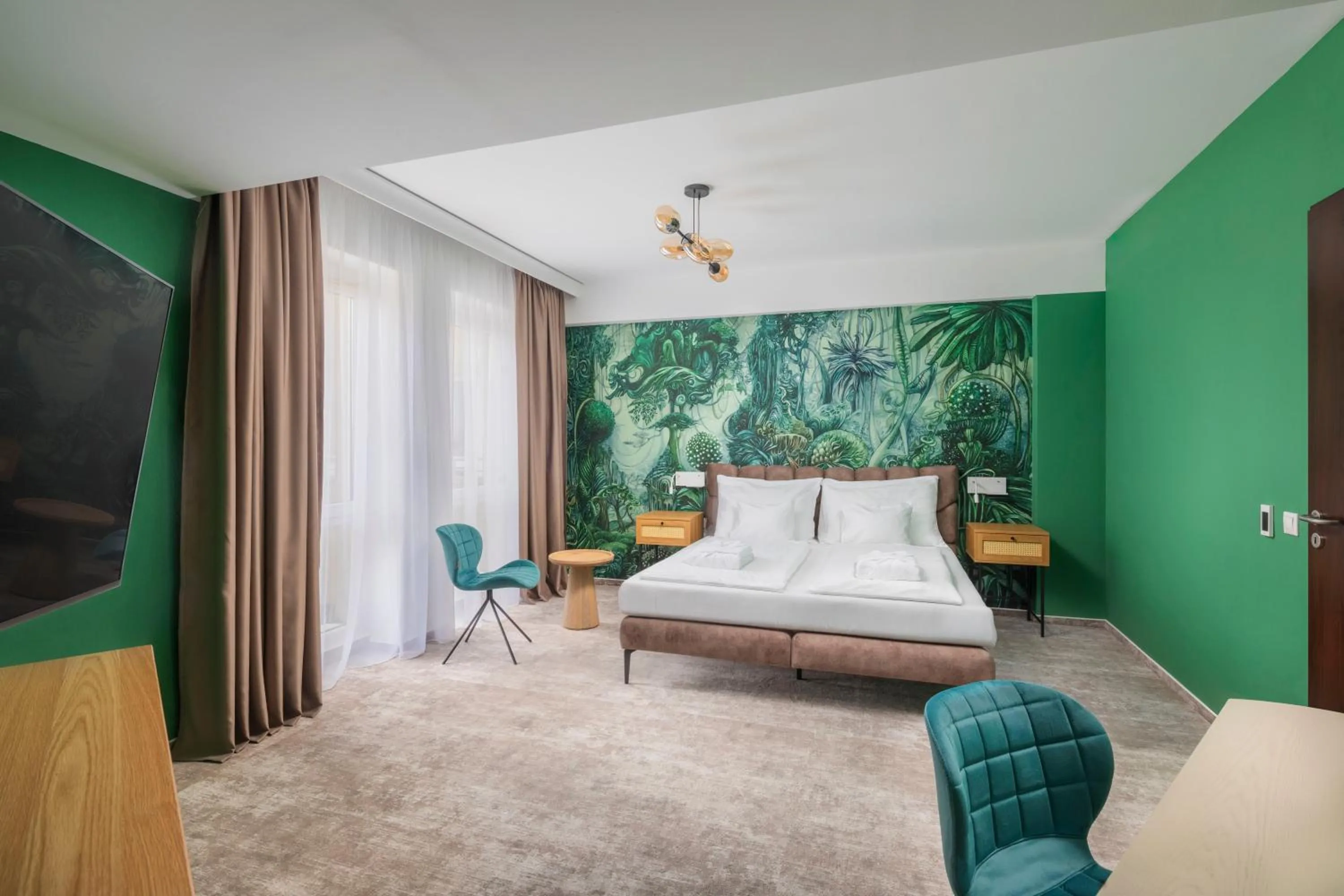 Bedroom, Bed in Hotel Atlantis Wellness & Conference