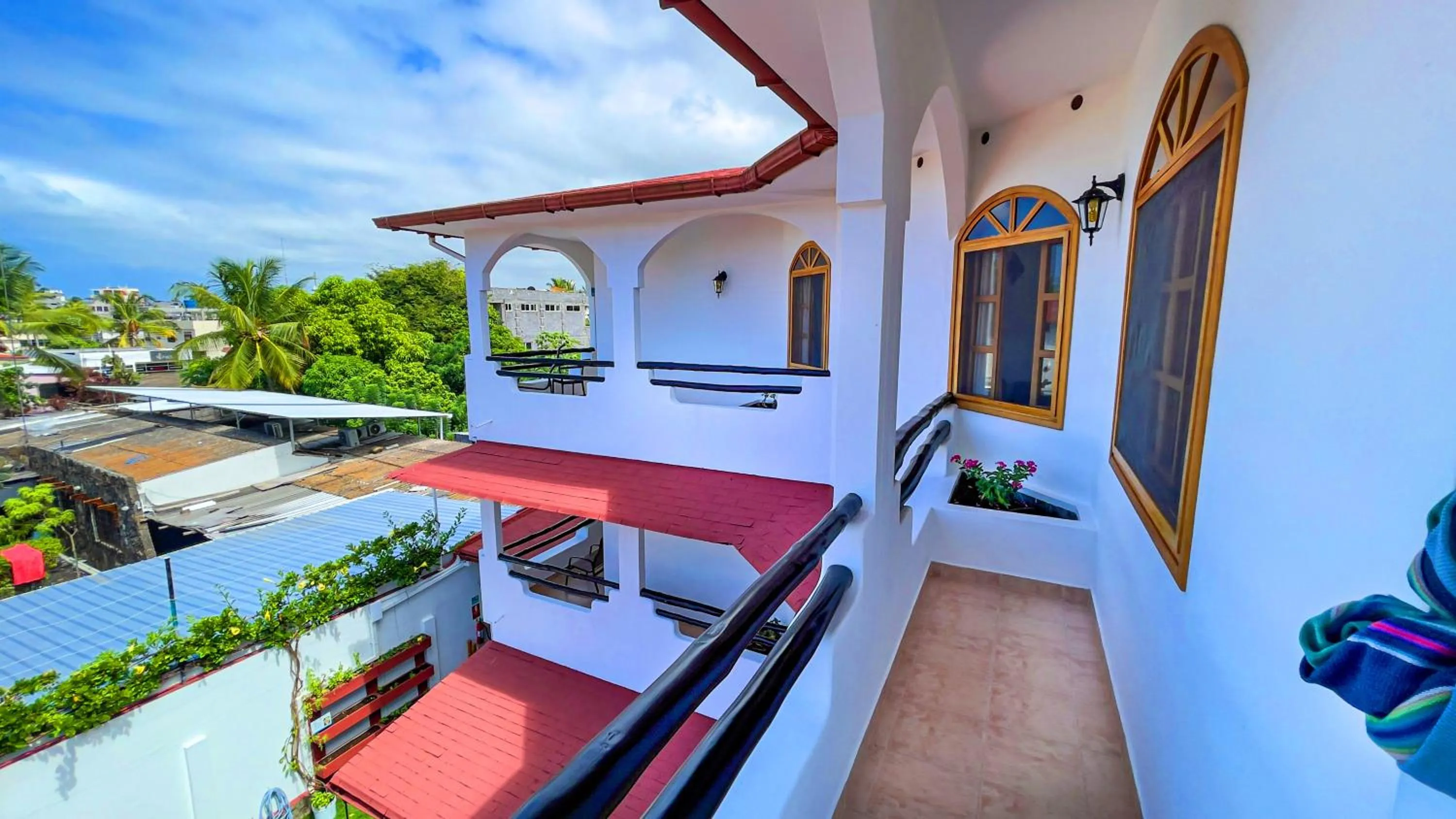 Balcony/Terrace in Hotel Galapagos Suites B&B