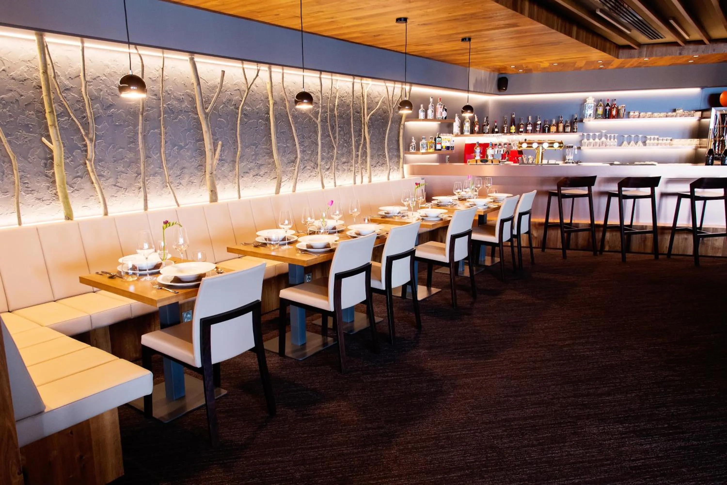 Restaurant/places to eat in Hotel D1