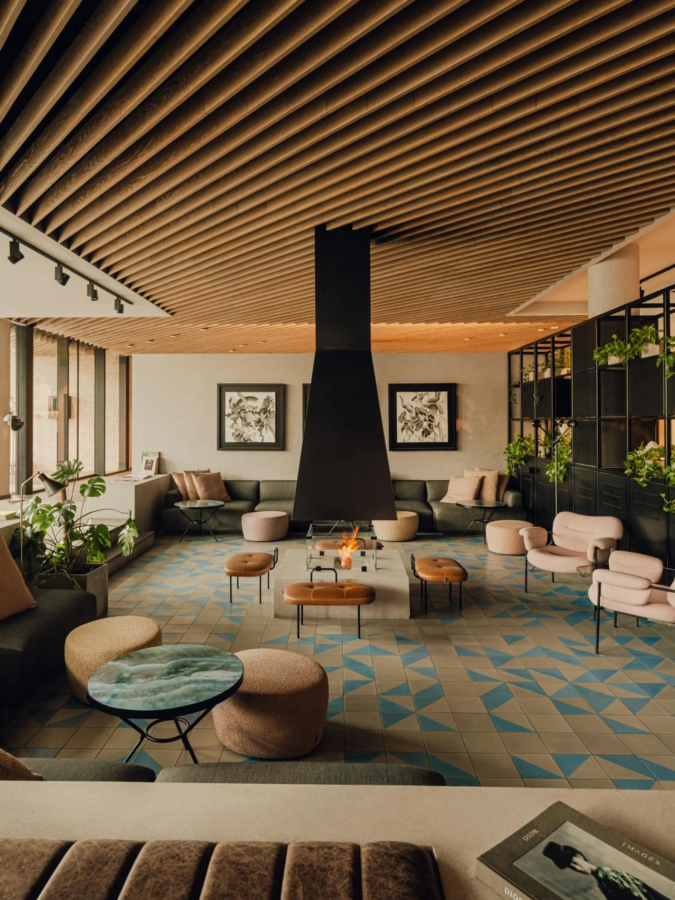 Seating area in PURO Kraków Kazimierz