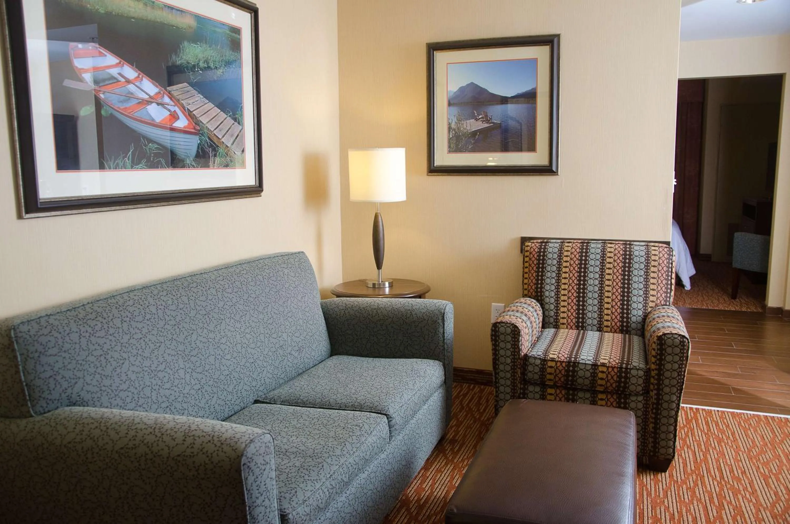 Living room in Hilton Garden Inn Watertown