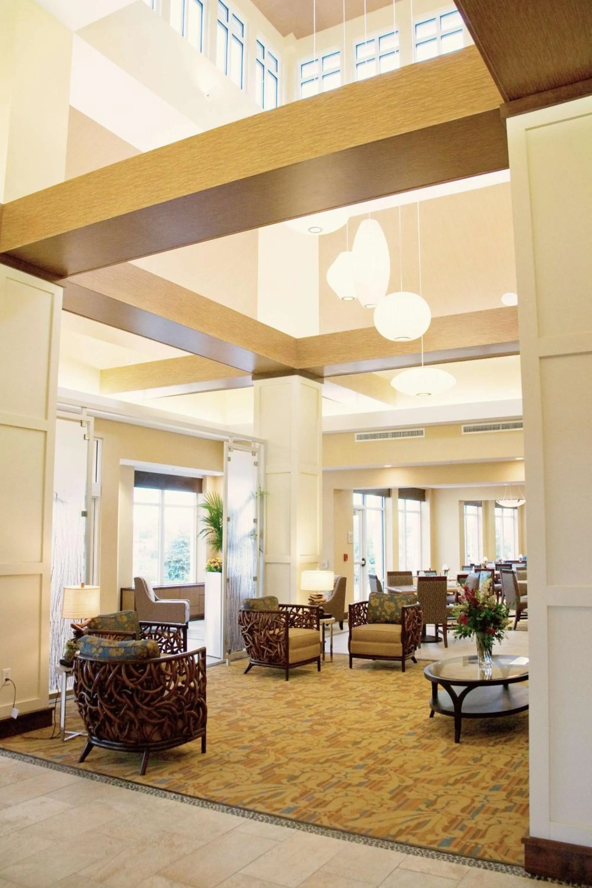 Lobby or reception in Hilton Garden Inn Watertown